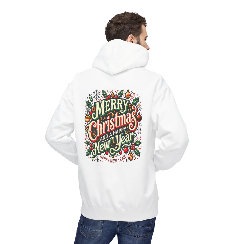 Unisex Midweight Softstyle Fleece Hoodie -  Christmas Holiday Cheer