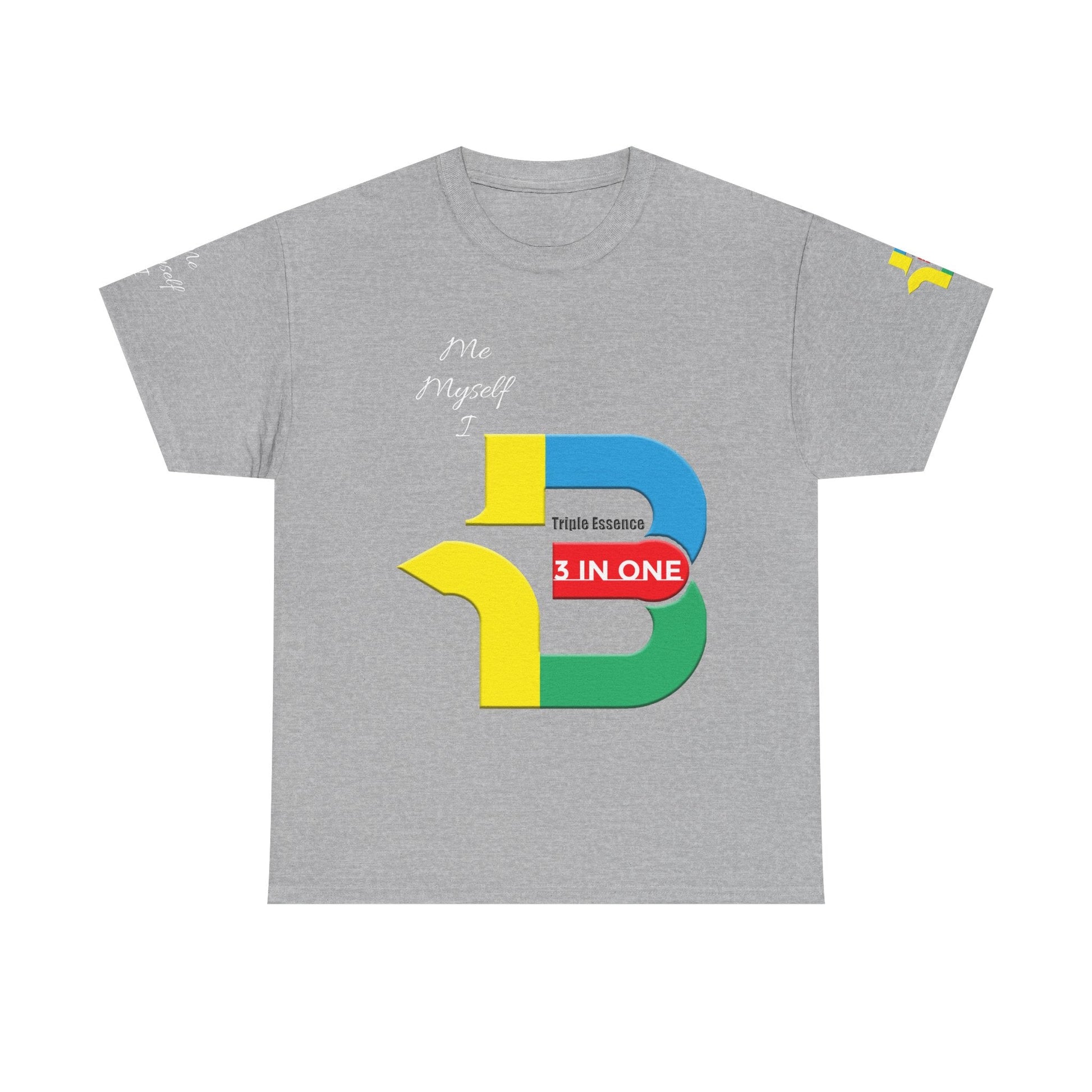Unisex Heavy Cotton t-shirt 3 in one t-shirt for Comfort & Durability.