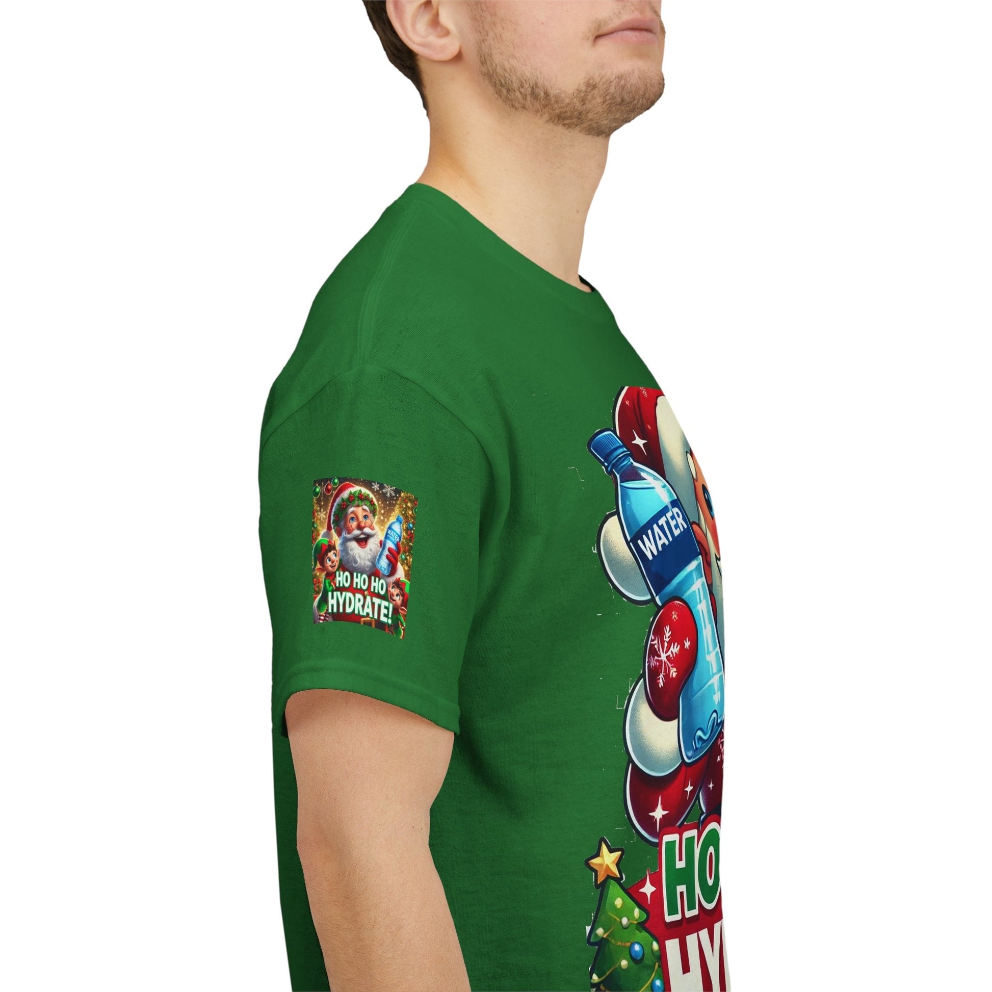 Unisex Heavy Cotton T-shirt - Christmas Tee- Have A Happy Season