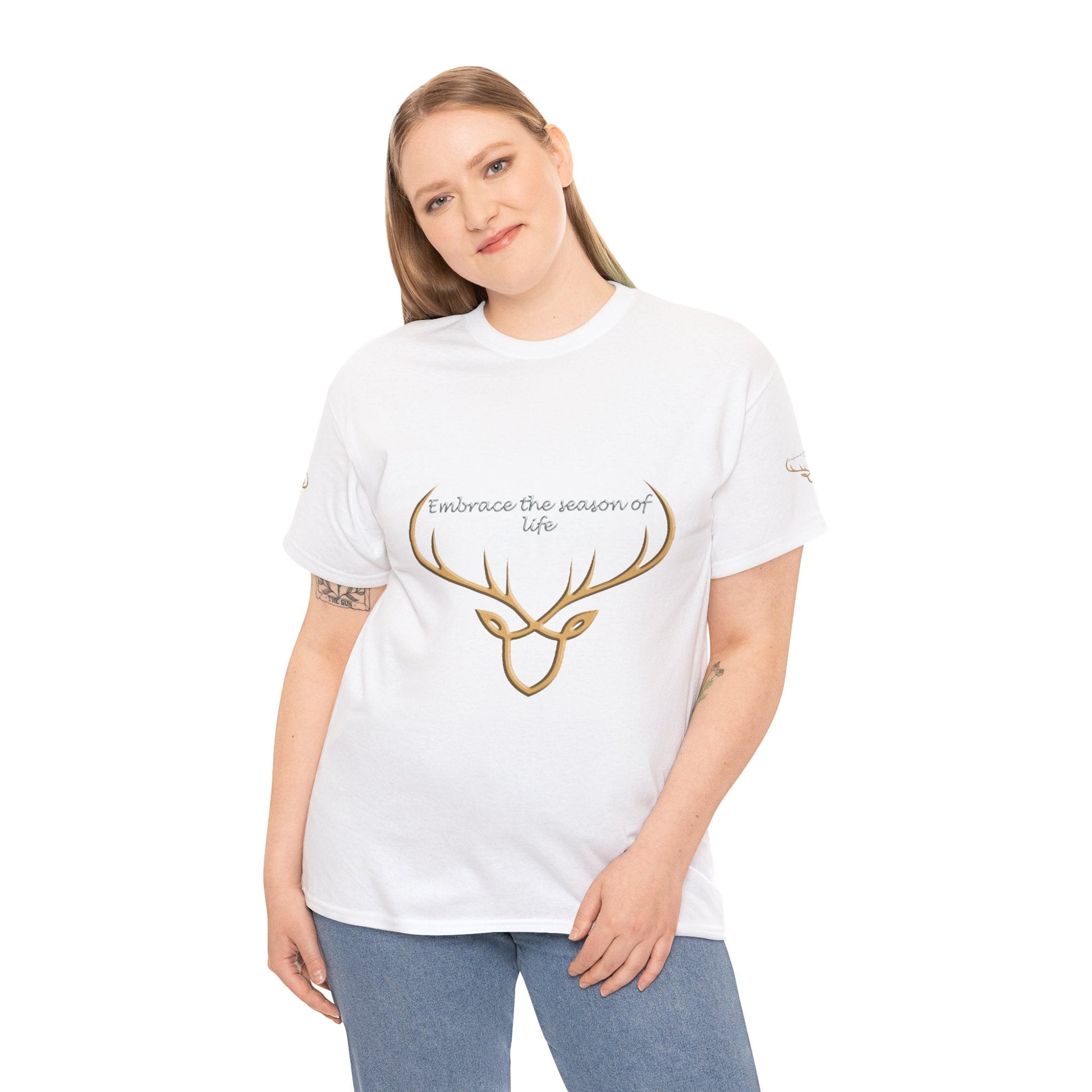 Unisex Heavy Cotton T-shirt - Embrace the Season of Life for Everyday