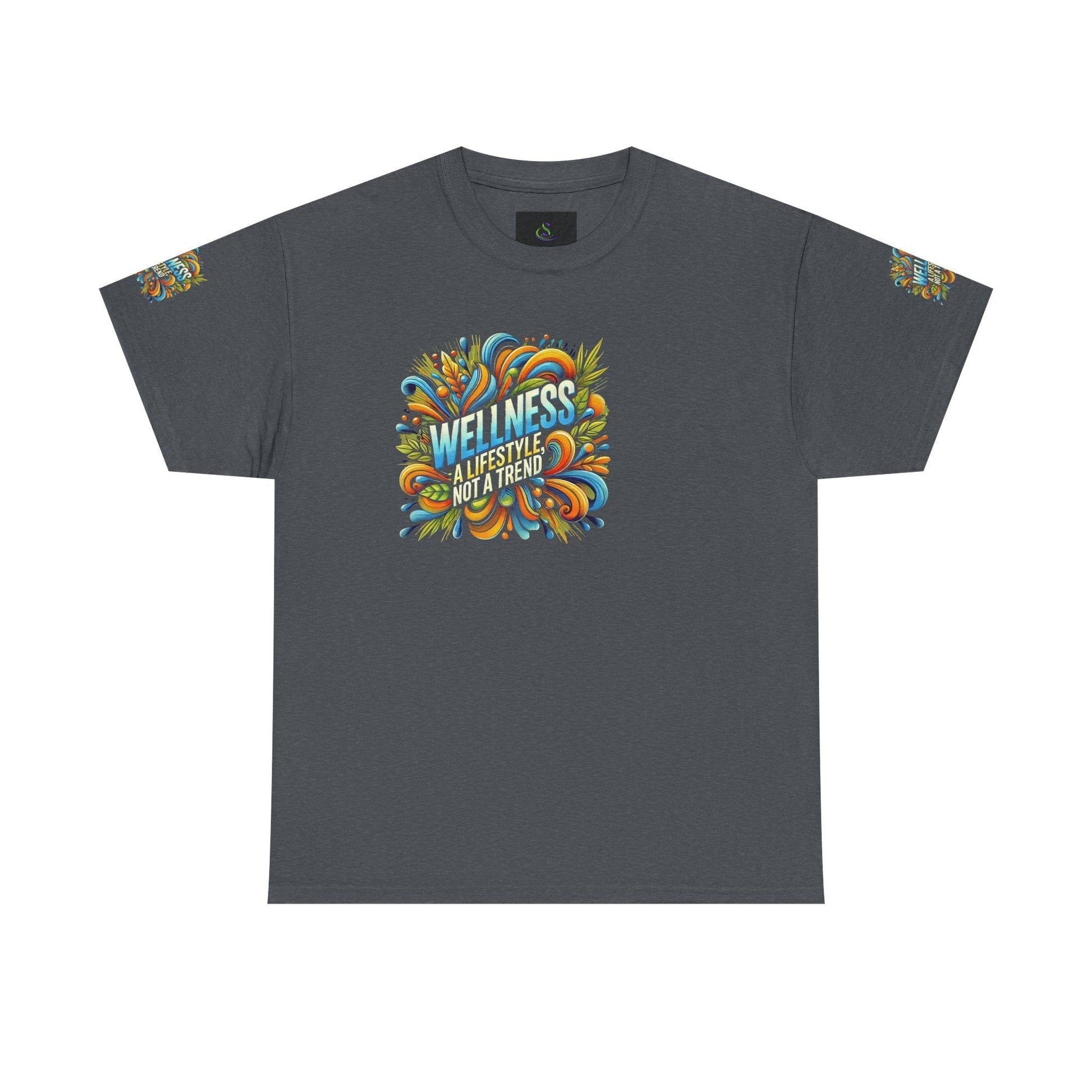 Unisex Heavy Cotton T-shirt - Wellness Is A Lifestyle Not A Trend