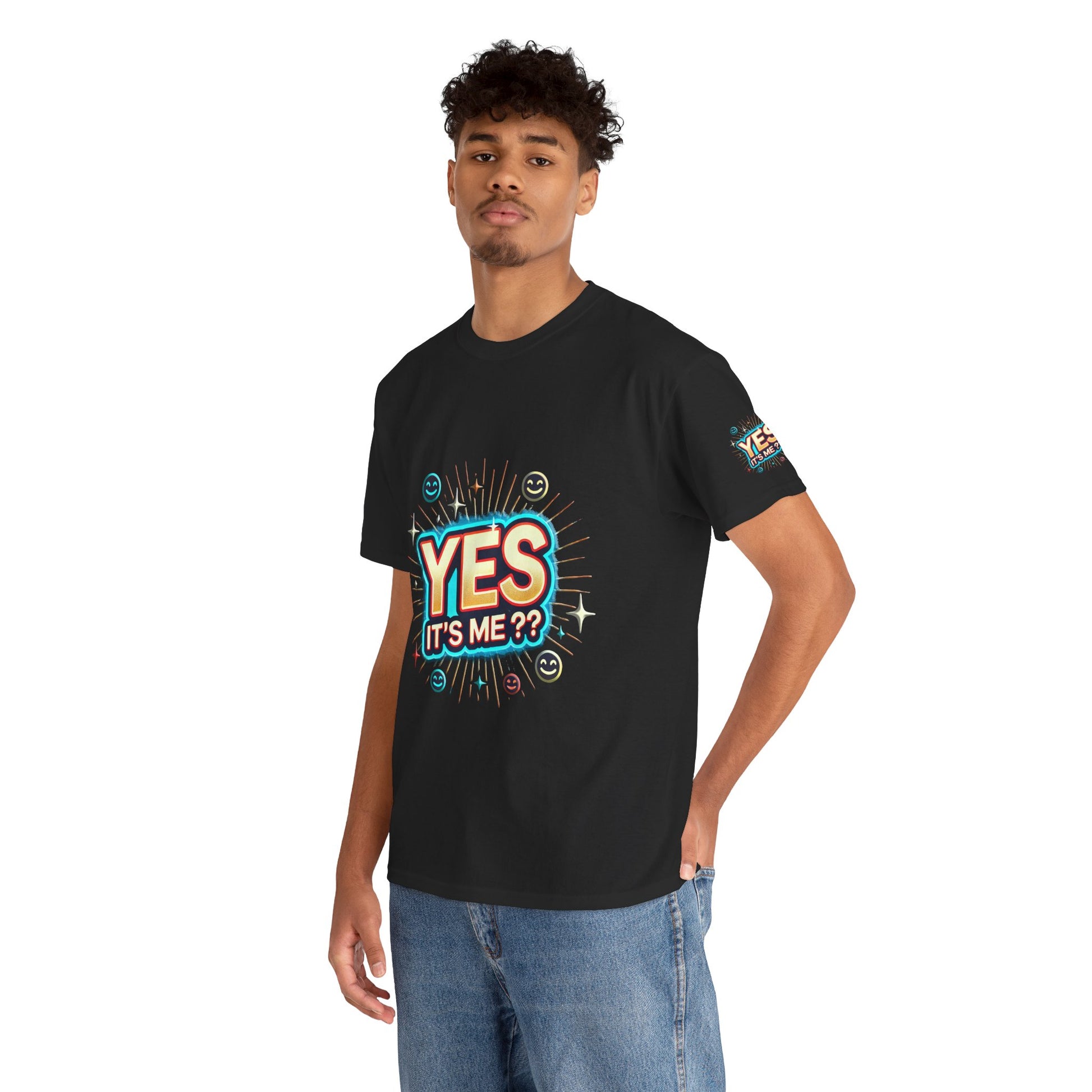 Unisex Heavy Cotton T-shirt Yes It's Me T-Shirt for Comfort