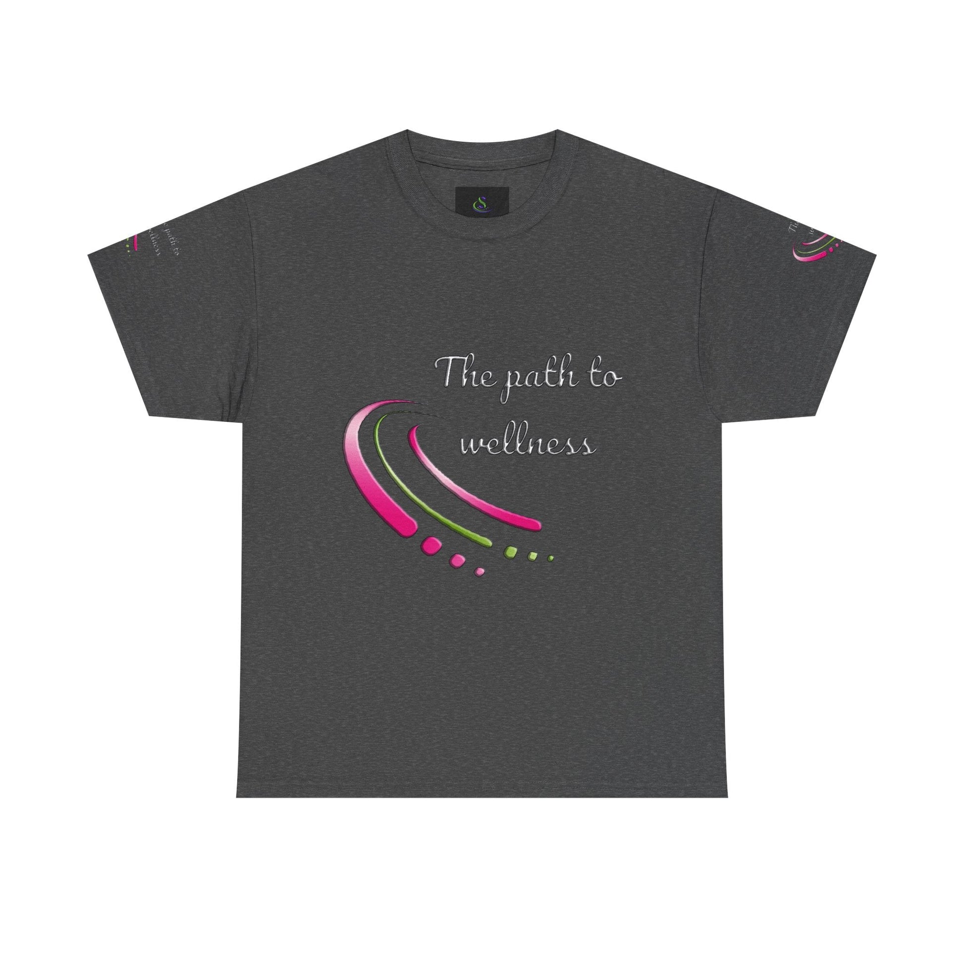 Unisex Welllness Heavy Cotton T-shirt - The Path To Wellness  Everyday