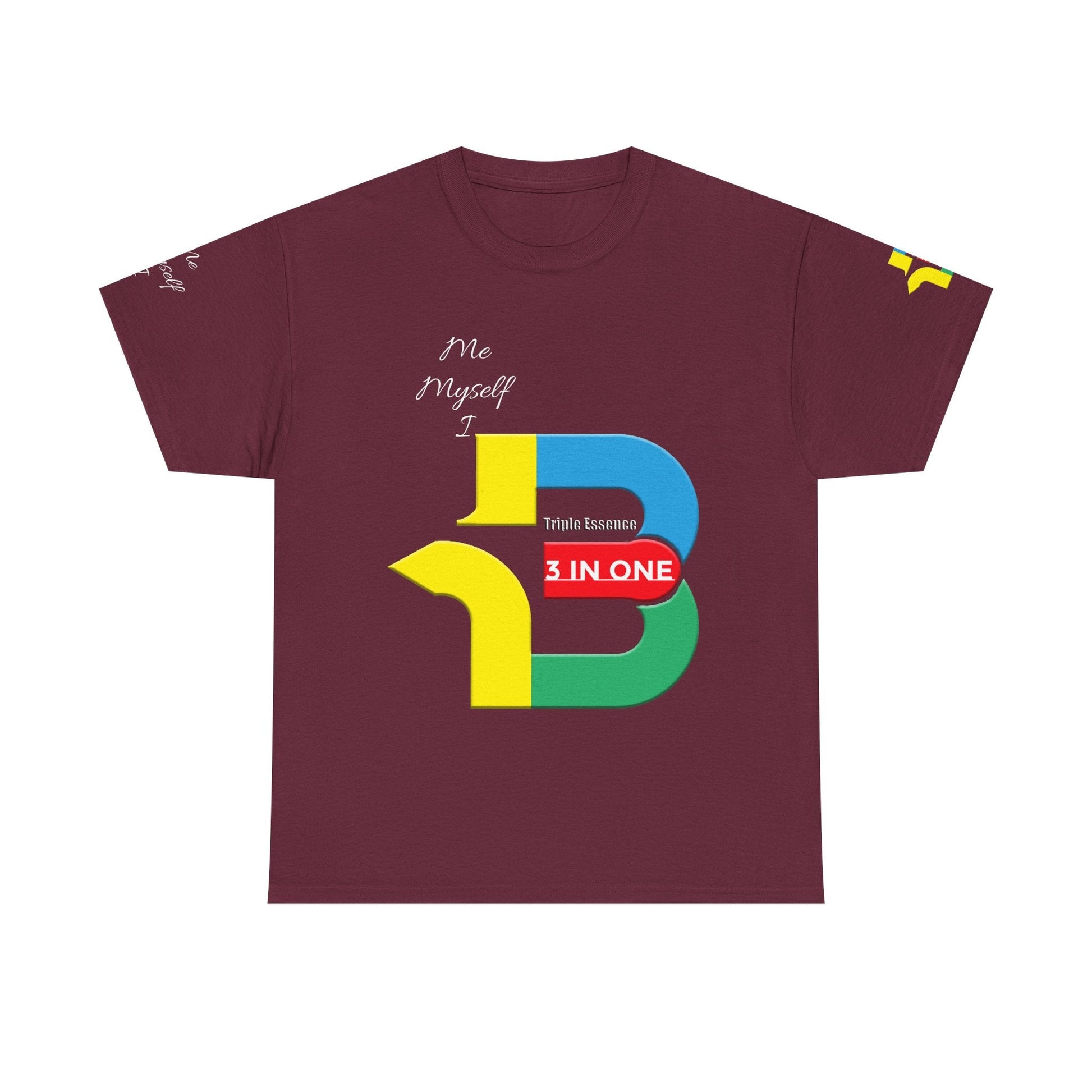 Unisex Heavy Cotton t-shirt 3 in one t-shirt for Comfort & Durability.
