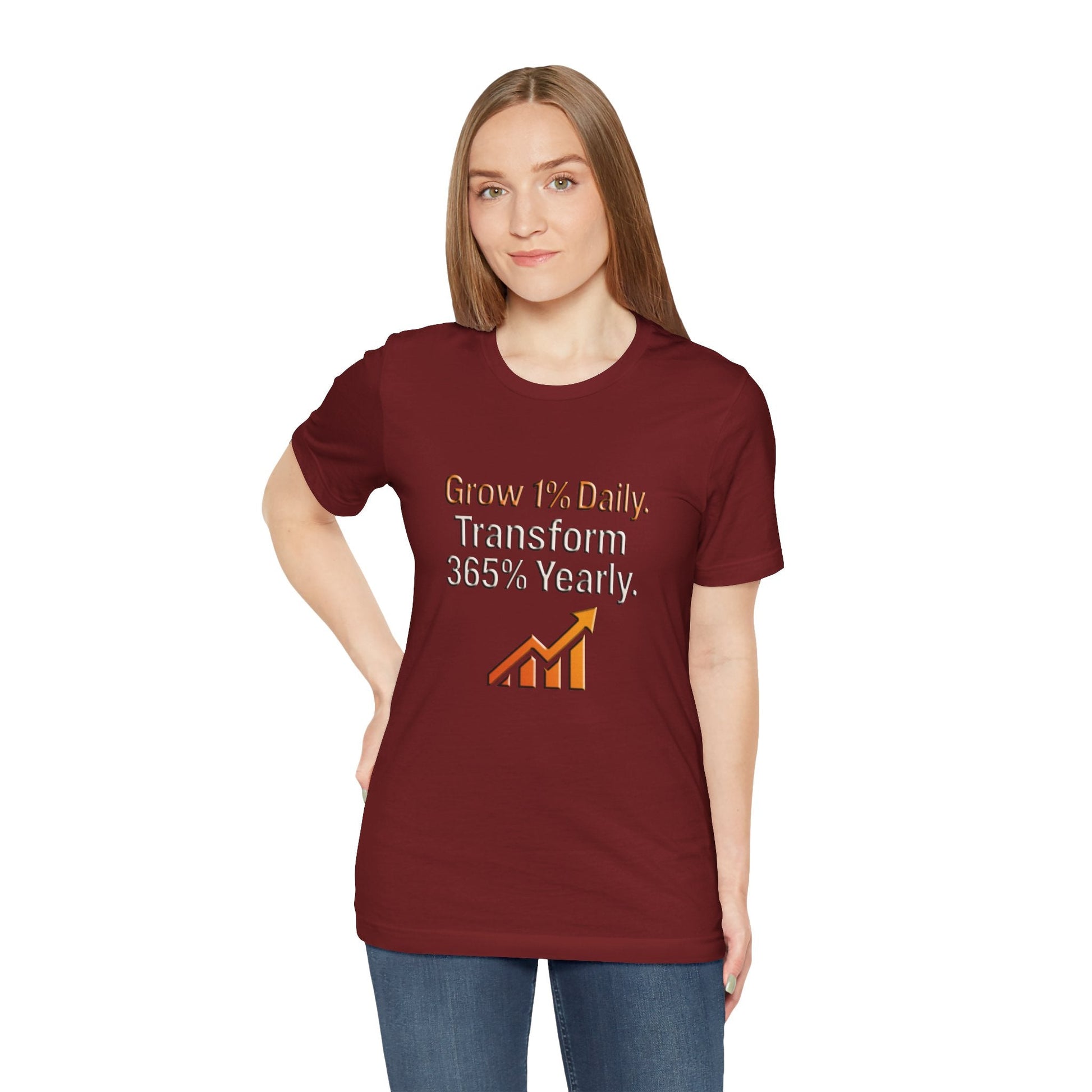 Motivational Growth T-shirt – Wear Your Daily Dose of Inspiration