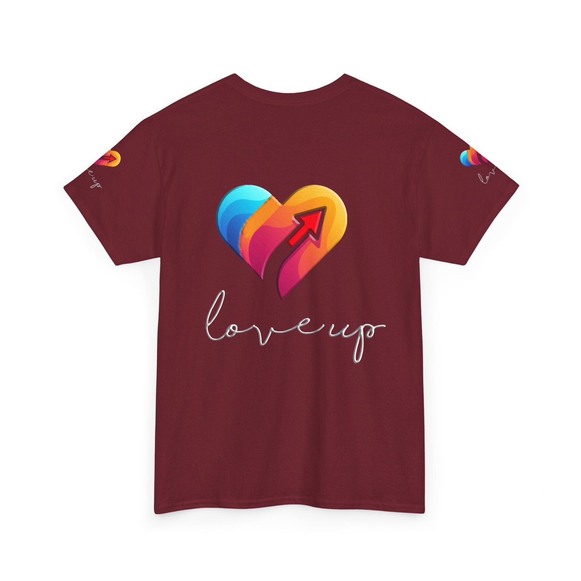 Unisex Heavy Cotton T-shirt - Love's Up Premium Comfort & Timeless Style