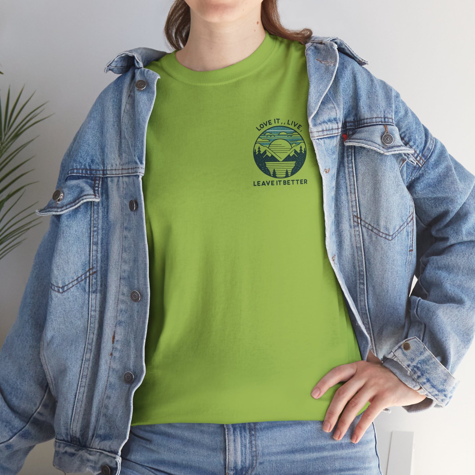 Unisex Garment-Dyed T-shirt - Love it Live Leave it Better Vintage