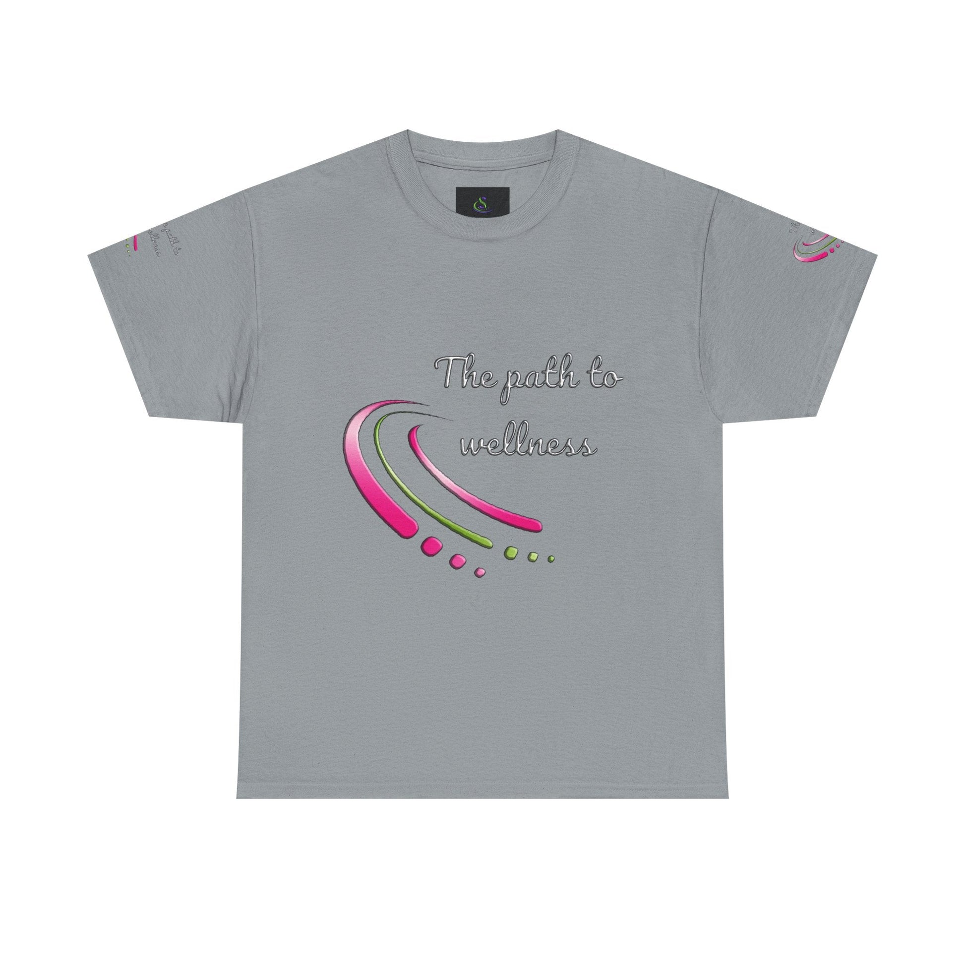 Unisex Welllness Heavy Cotton T-shirt - The Path To Wellness  Everyday