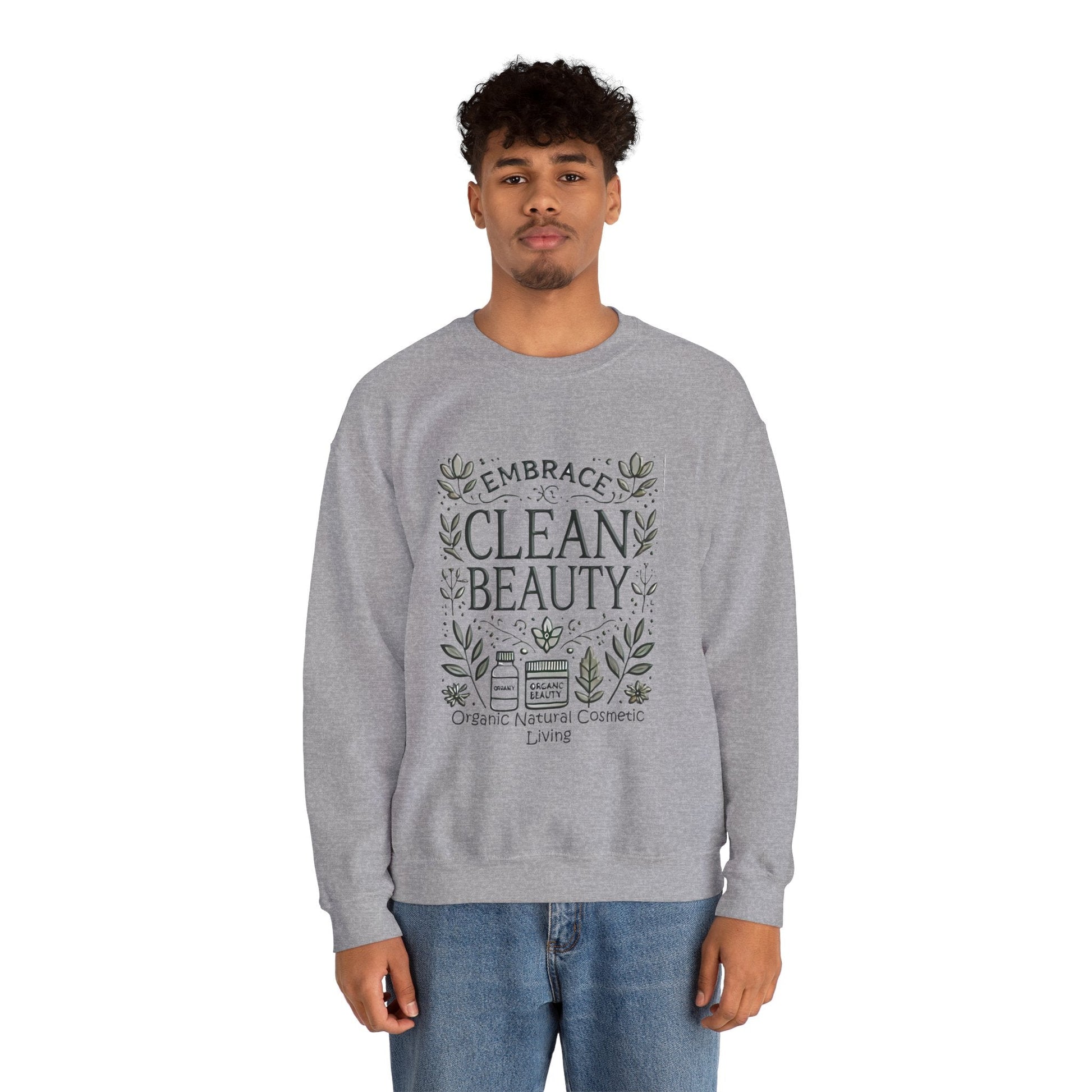 Unisex Heavy Blend - Crewneck Sweatshirt Feel Warm & Cozy