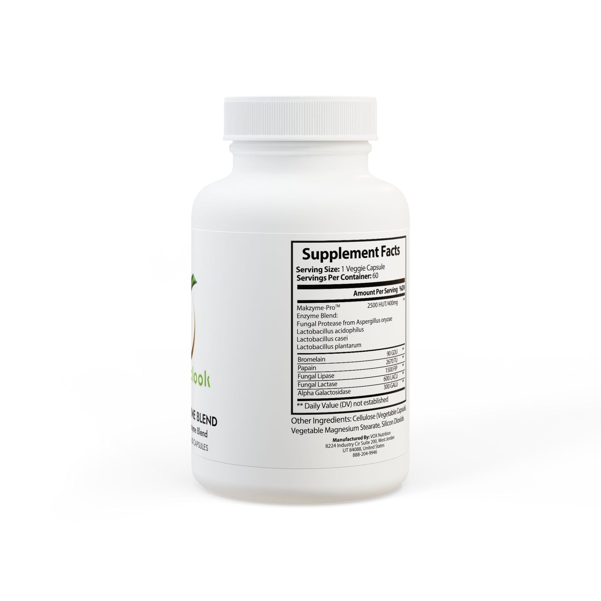 Digestive Enzyme Blend – Support Gut Health & Nutrient Absorption