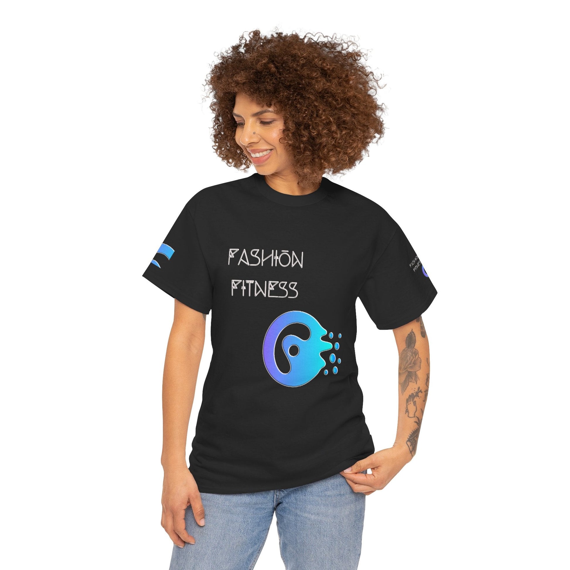 Unisex Heavy Cotton T-shirt  - Fashion Fitness Built for Everyday