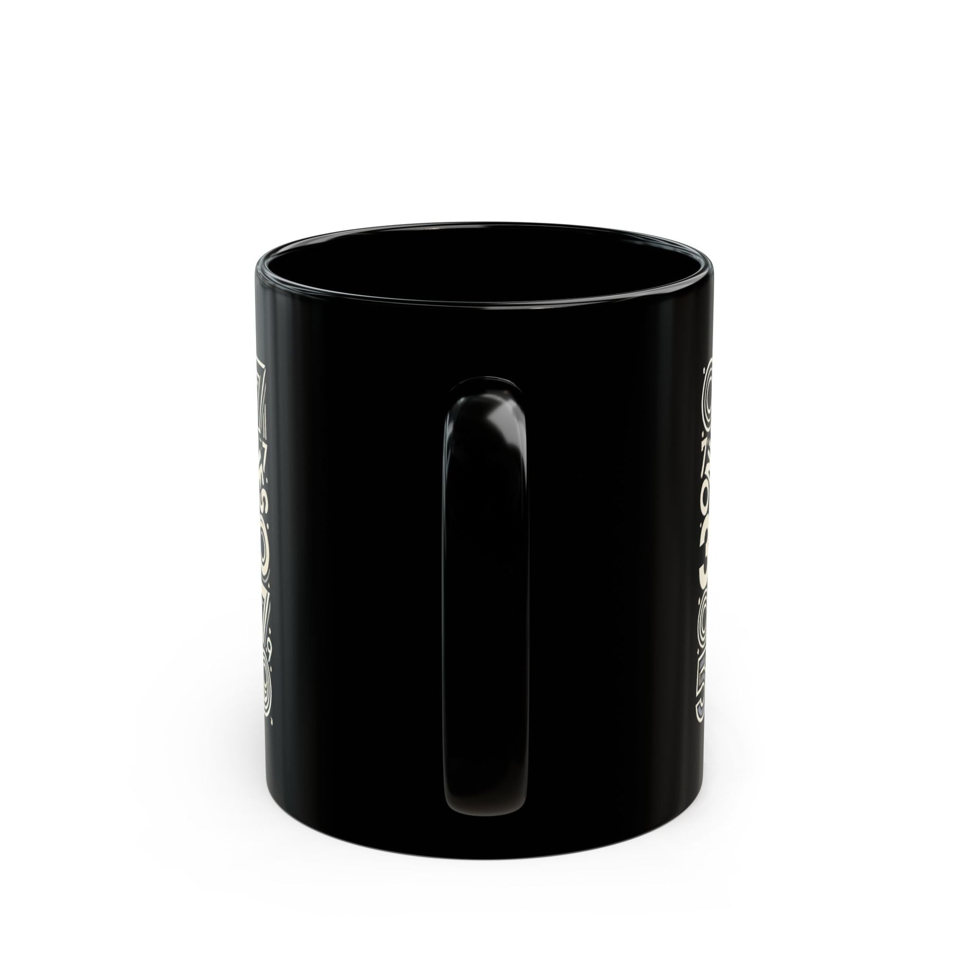 Funny Black Mug - Only the Odd Ones Can Be Number One - Perfect Gift
