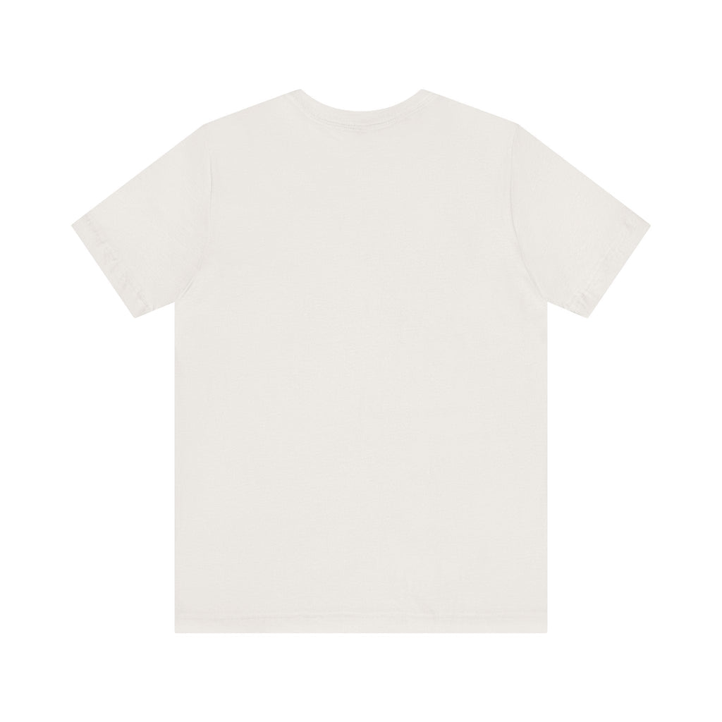 Unisex Jersey Short Sleeve T-shirt in white, breathable and lightweight organic cotton.
