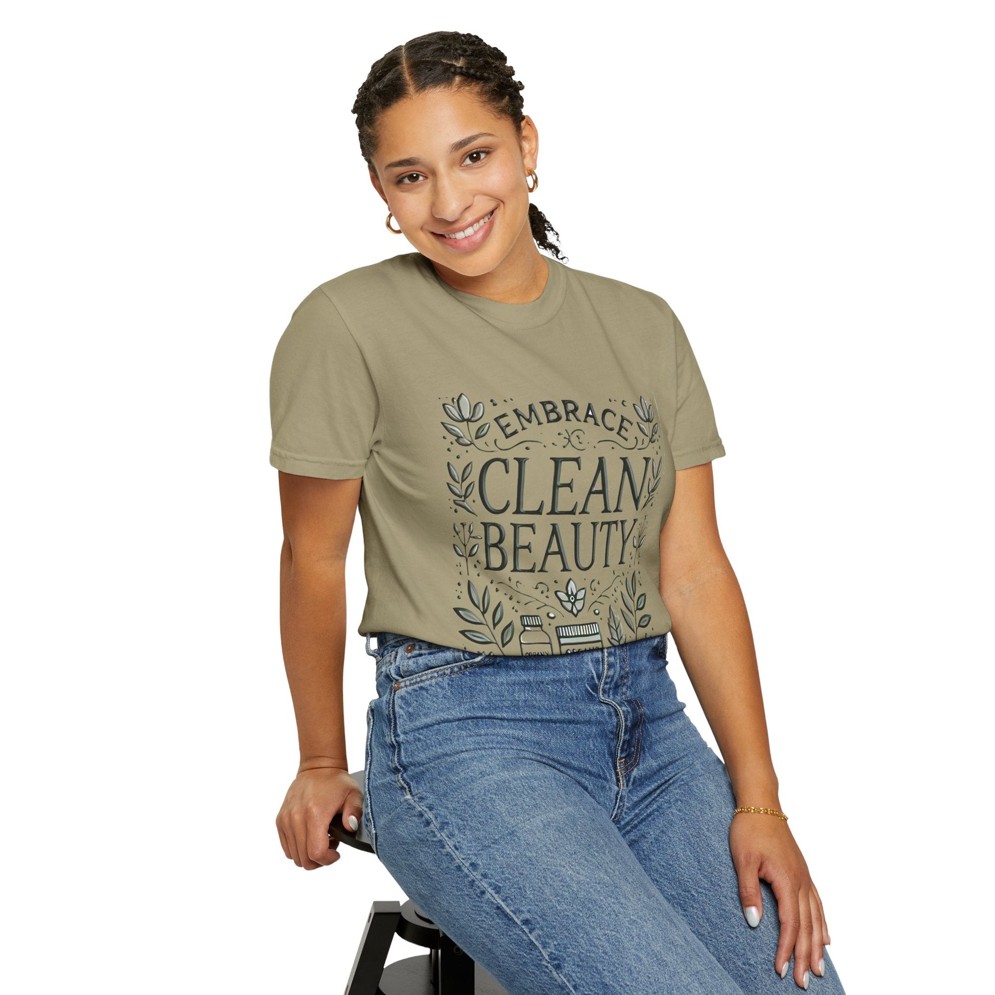 Clean Beauty Unisex t-shirt - Organic Natural Cosmetic Living Tee