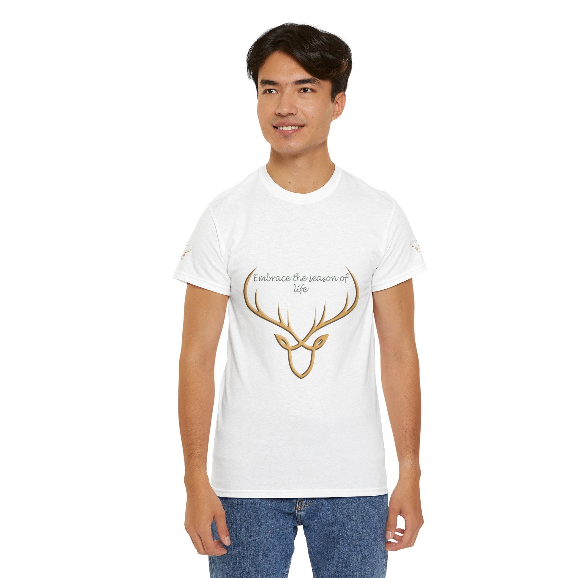 Unisex Heavy Cotton T-shirt - Embrace the Season of Life for Everyday