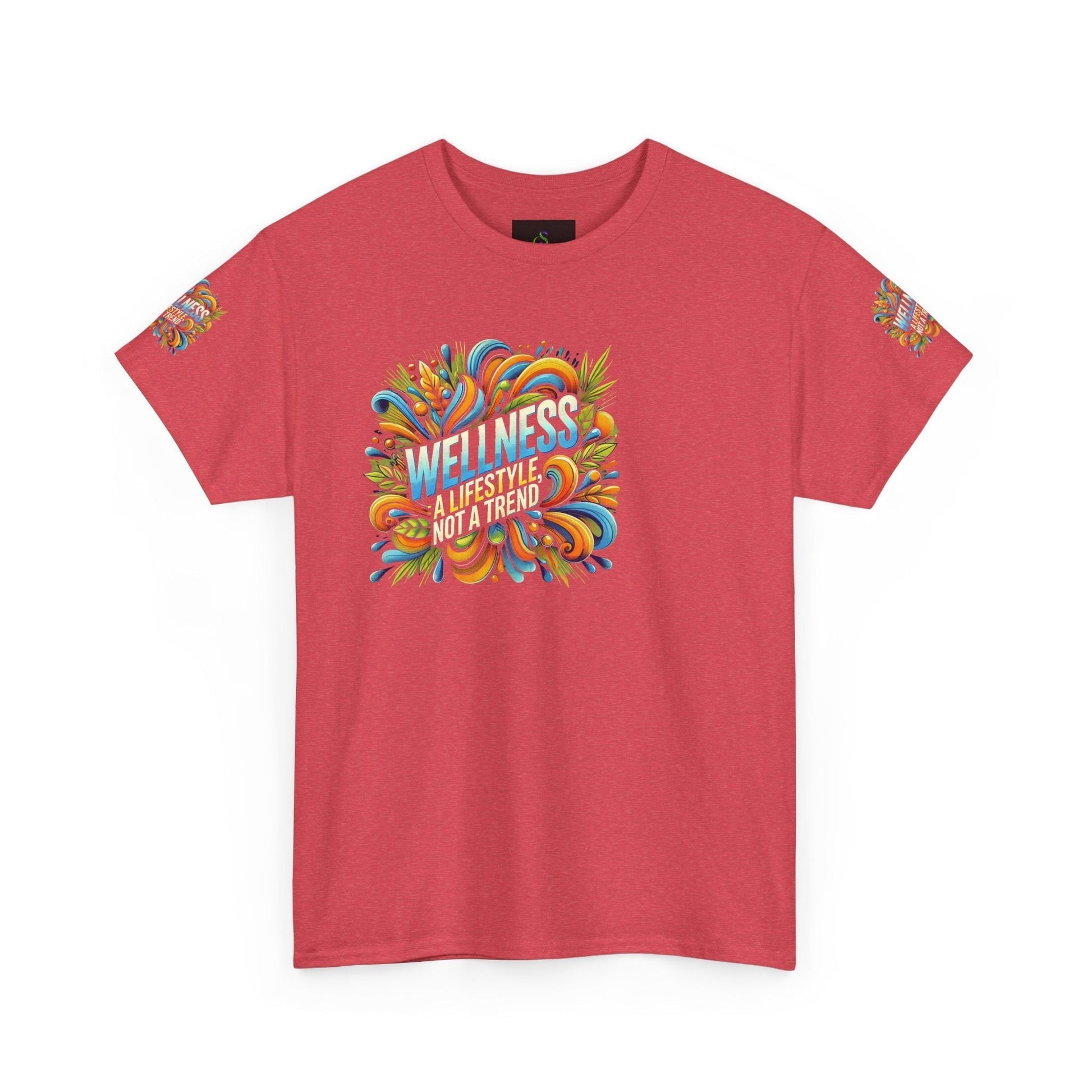 Unisex Heavy Cotton T-shirt - Wellness Is A Lifestyle Not A Trend