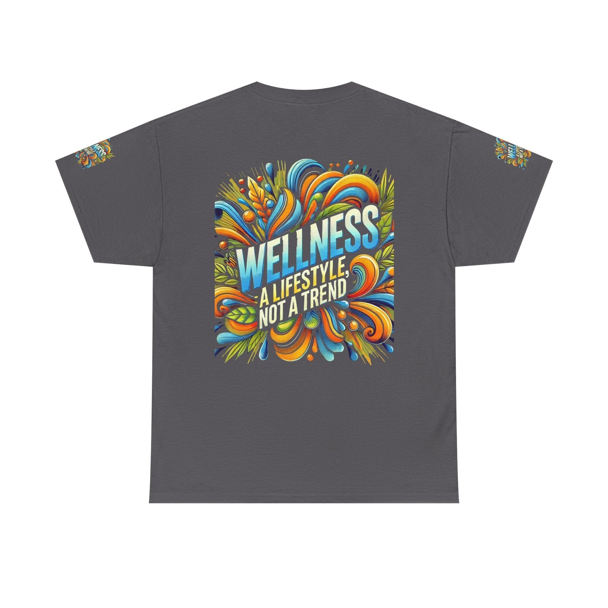 Unisex Heavy Cotton T-shirt - Wellness Is A Lifestyle Not A Trend