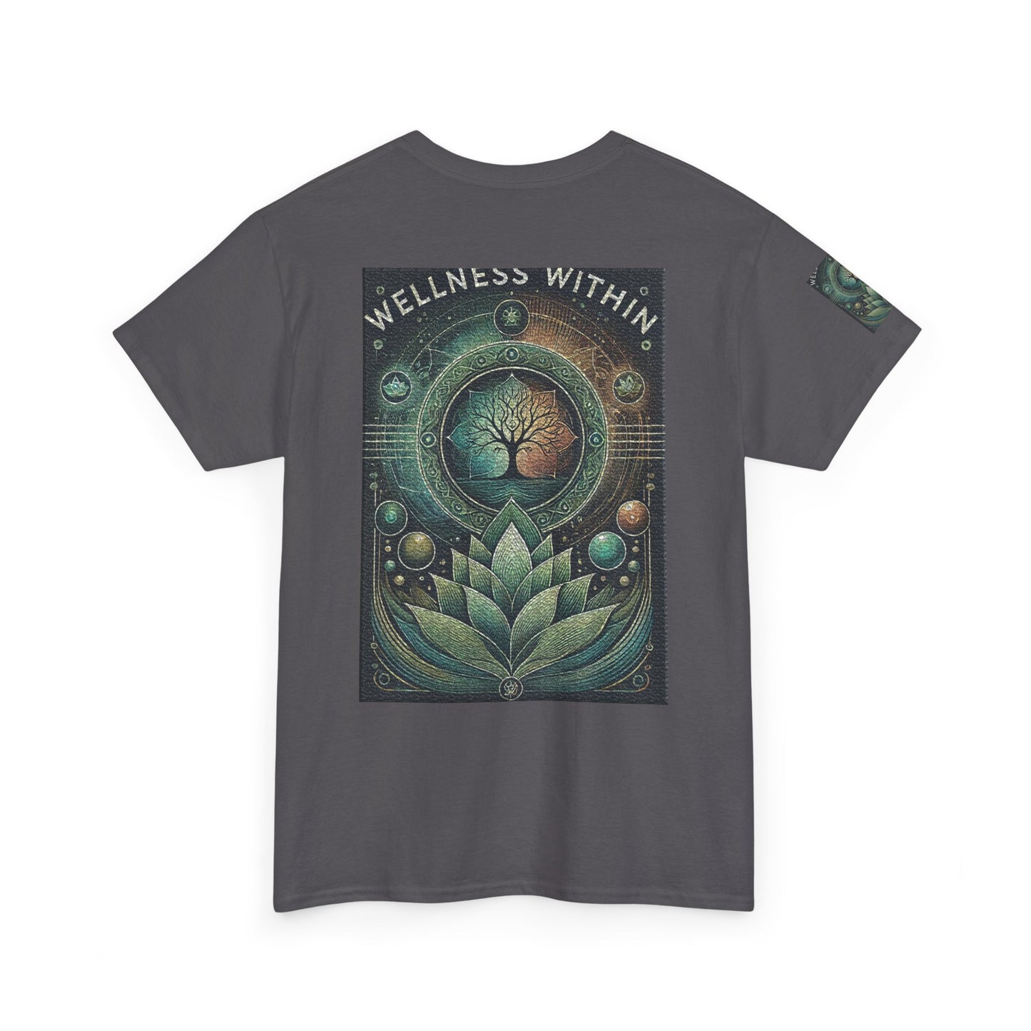 Unisex Heavy Cotton Tee " Wellness Within"