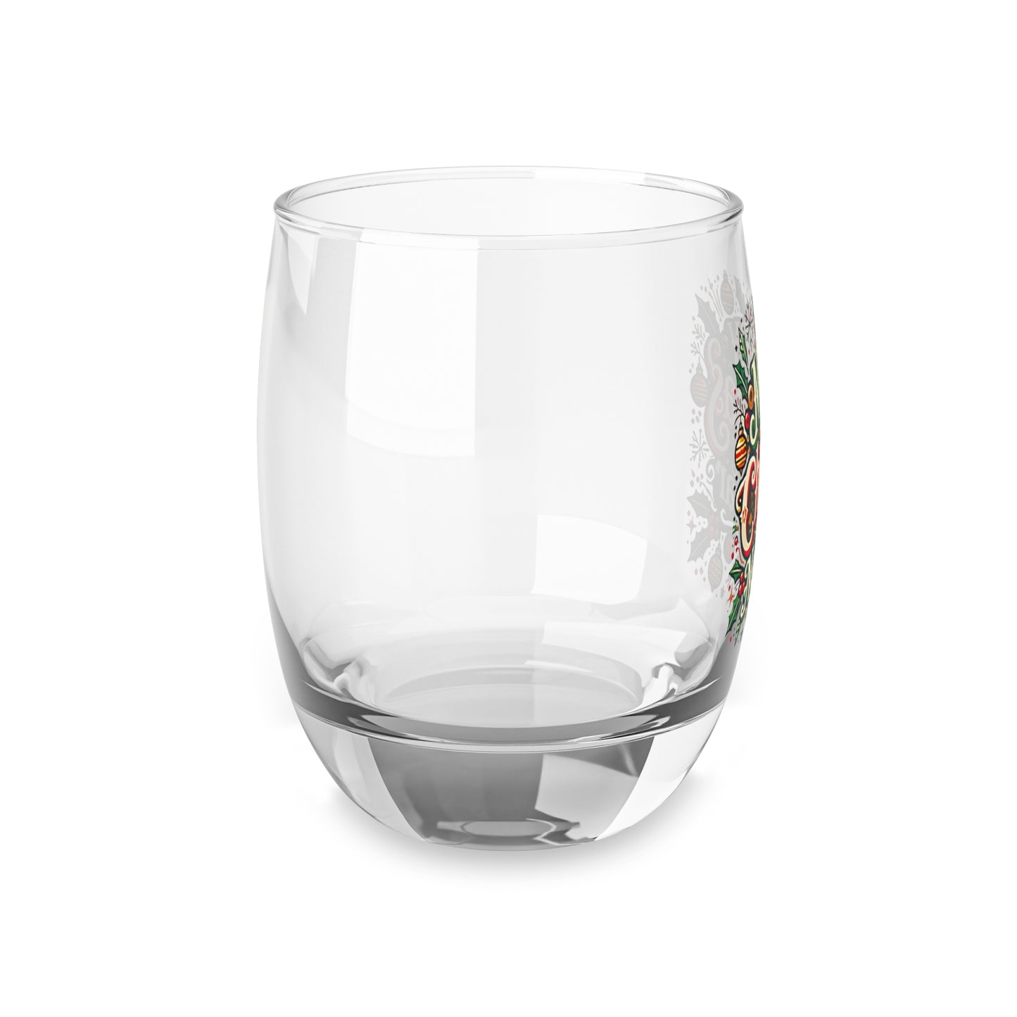 Christmas Whiskey Glass" Merry Christmas And Happy New Year"