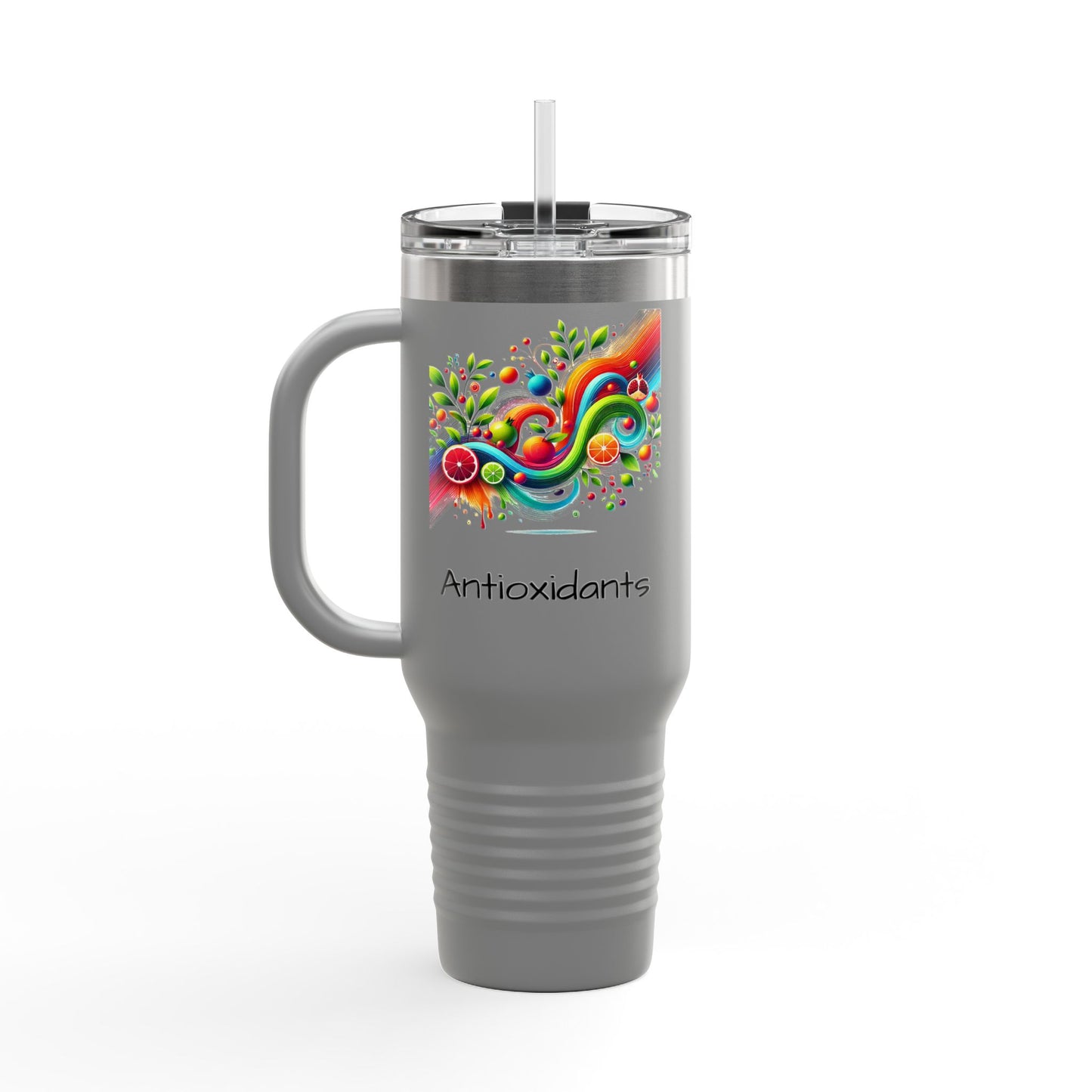 Insulated Travel Mug, 40oz"Antioxidants"