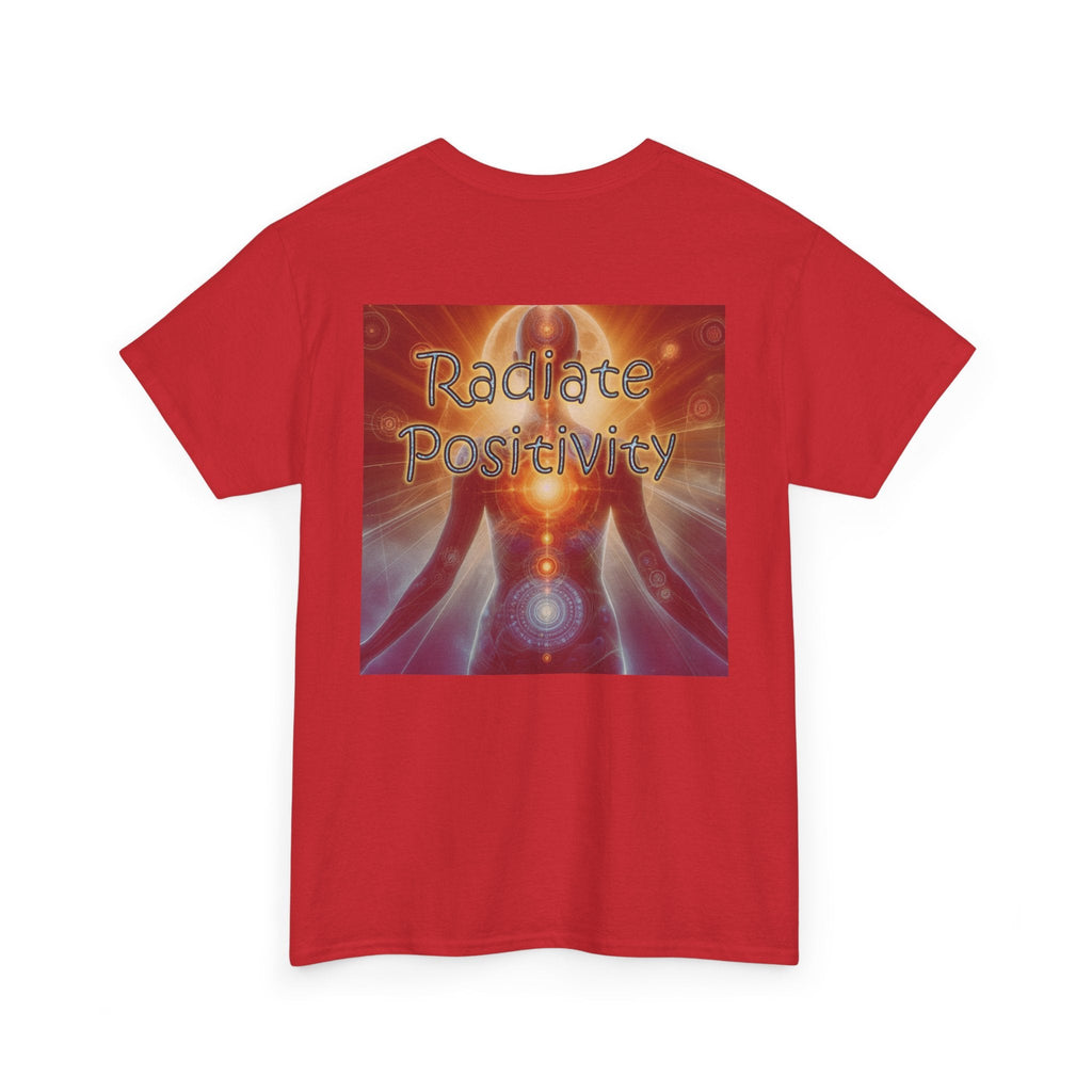 Unisex Heavy Cotton T-shirt - Radiate Positivity Its Free
