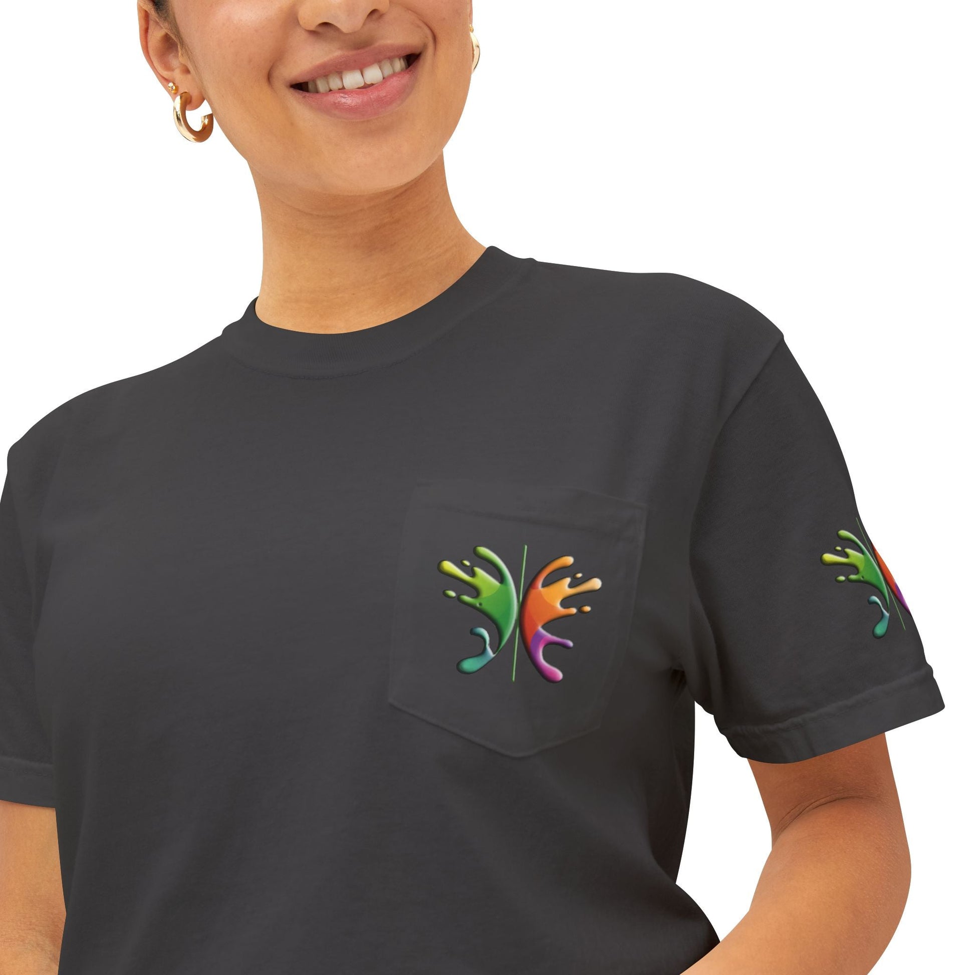 Unisex Garment-Dyed - Pocket T-Shirt Rebound Made for Everyday Comfort