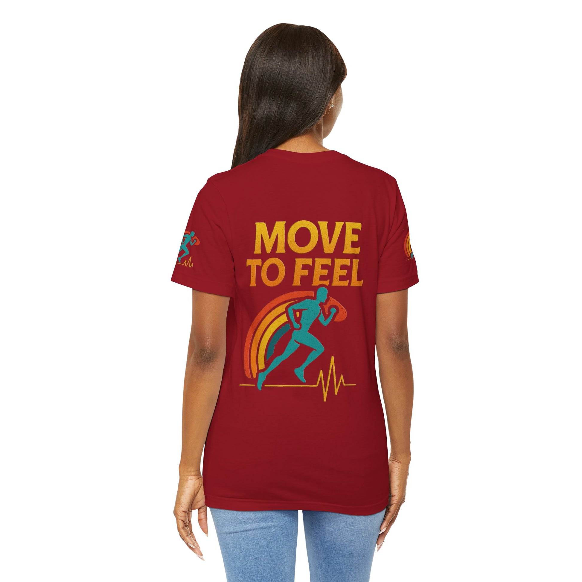 Unisex Fitness Motivational t-shirt | Inspire Move To Feel Active Style