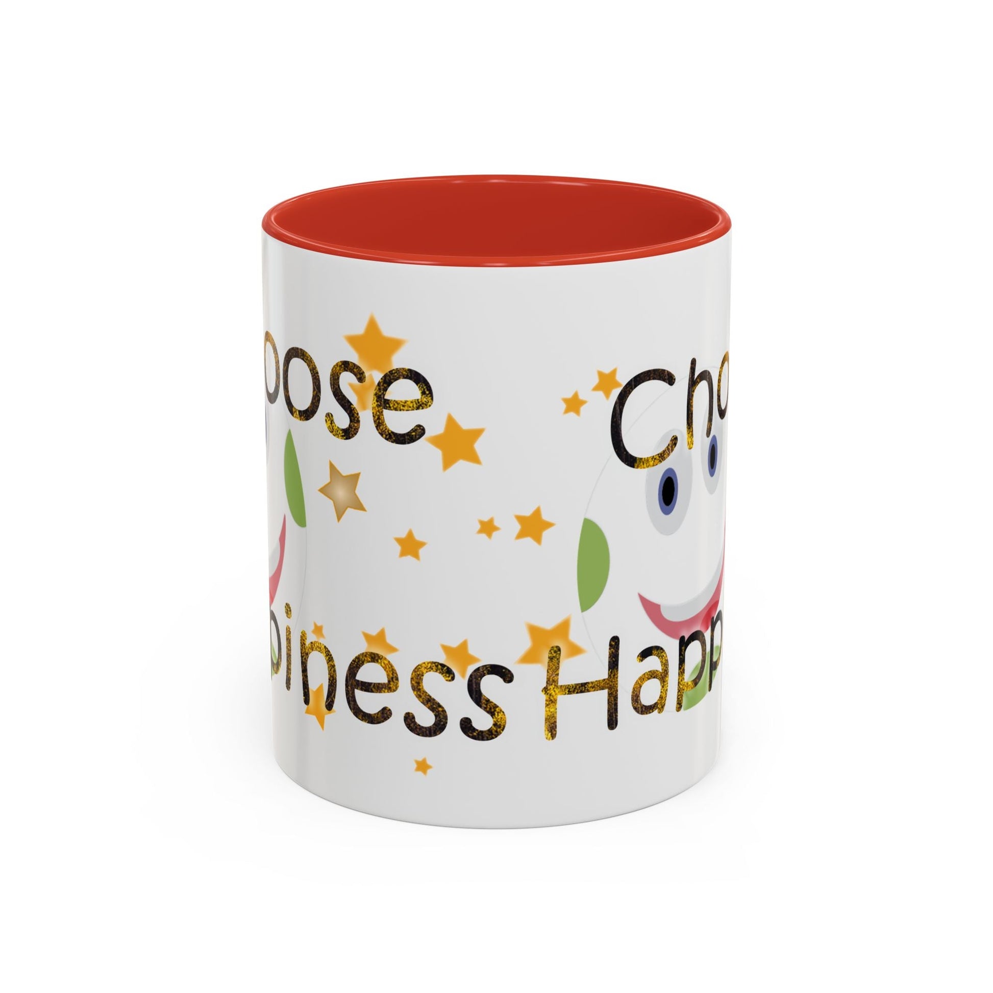 Accent Coffee Mug - Stylish Ceramic Mug 11 & 15oz Bold Color Contrast