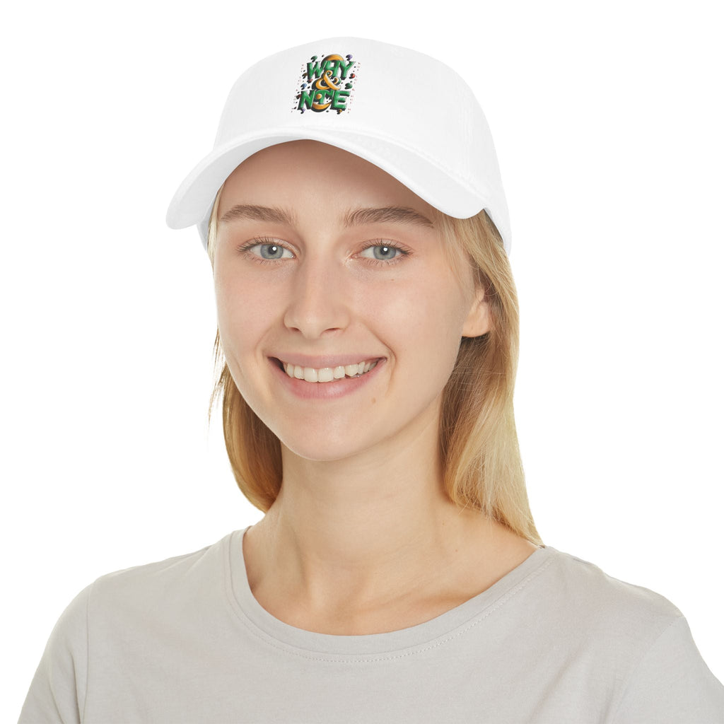 Low Profile Baseball Cap - Why You & Not Me 