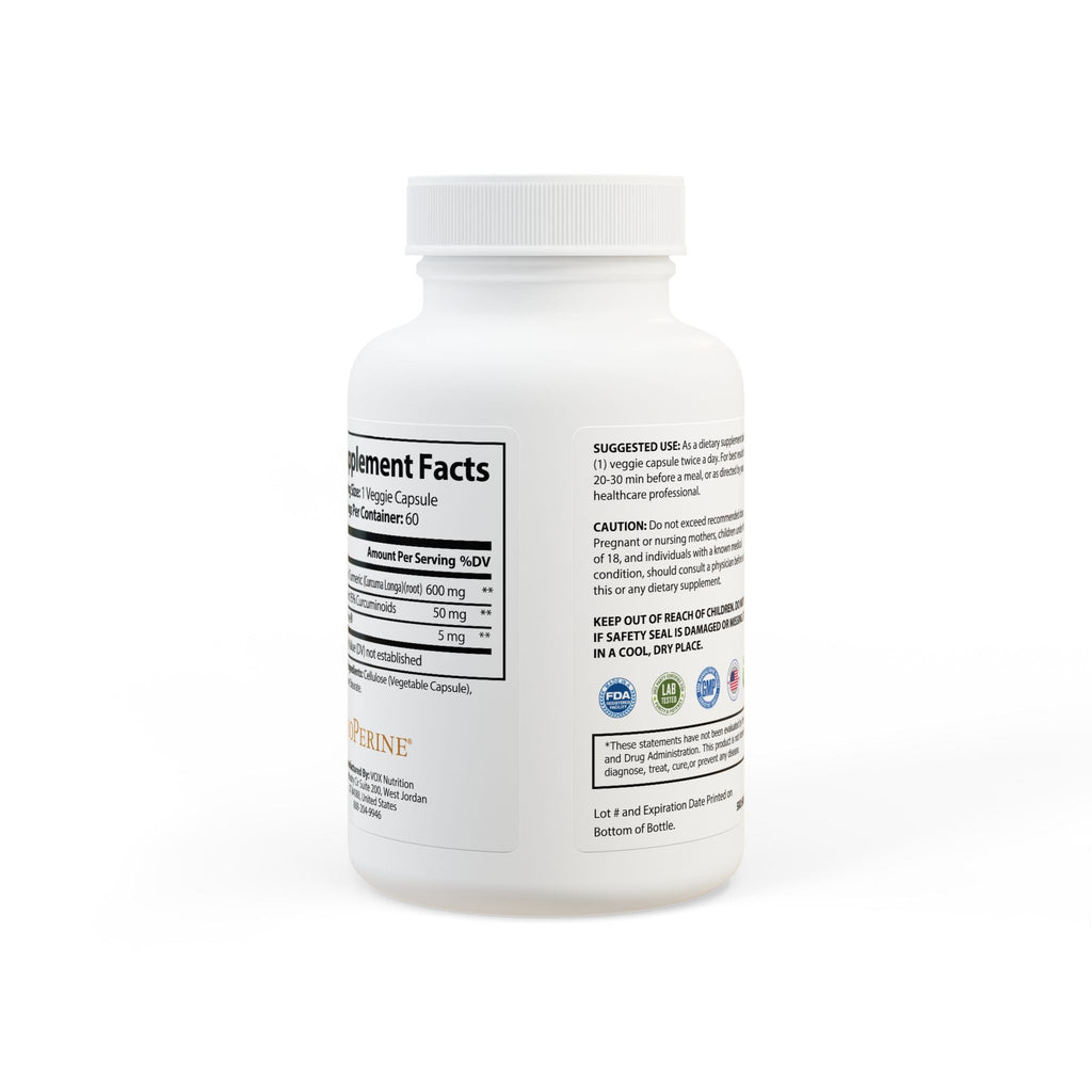 Turmeric with BioPerine – Powerful Recovery & Antioxidant Support