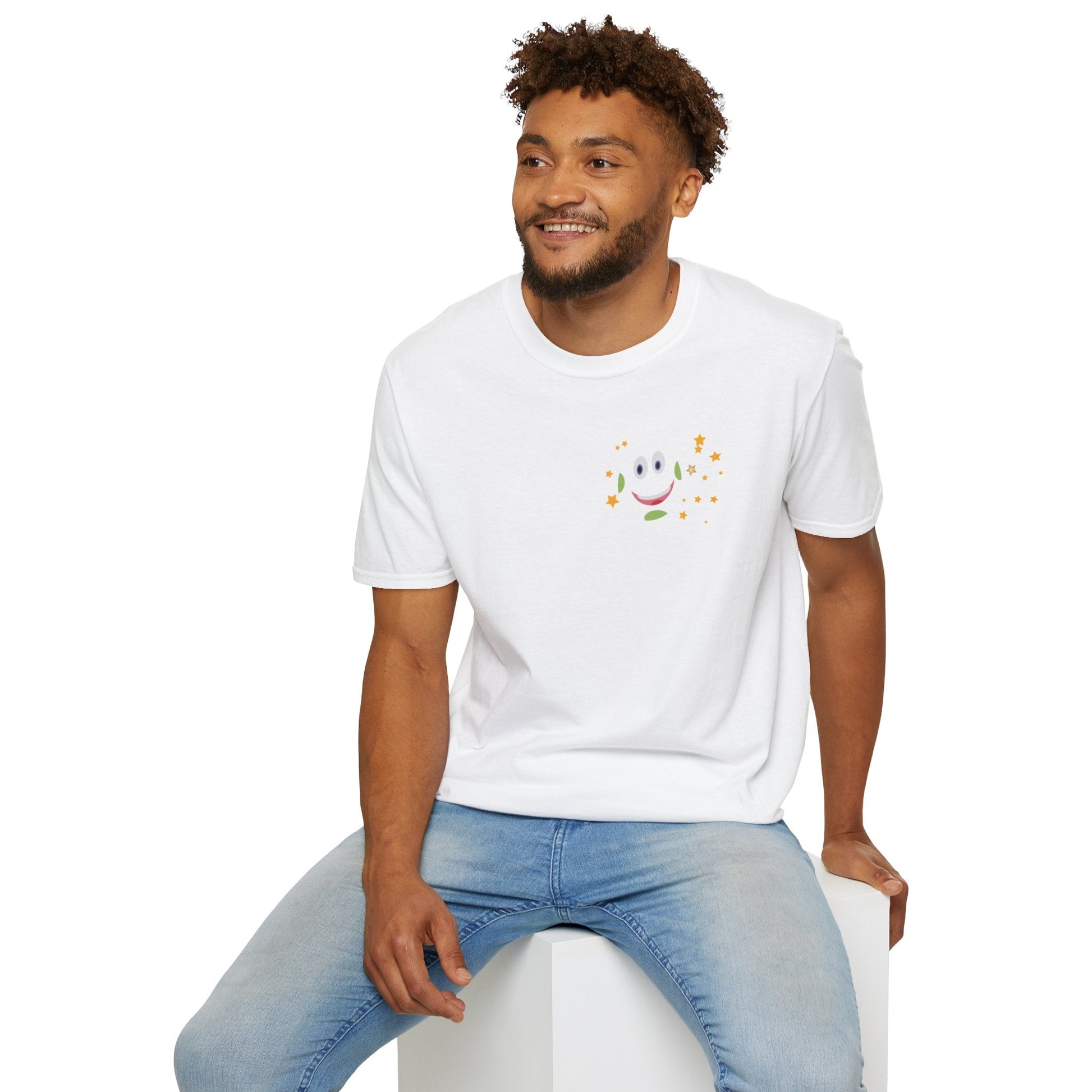 Unisex Softstyle t-shirt - Choose Happiness And Stay Positive