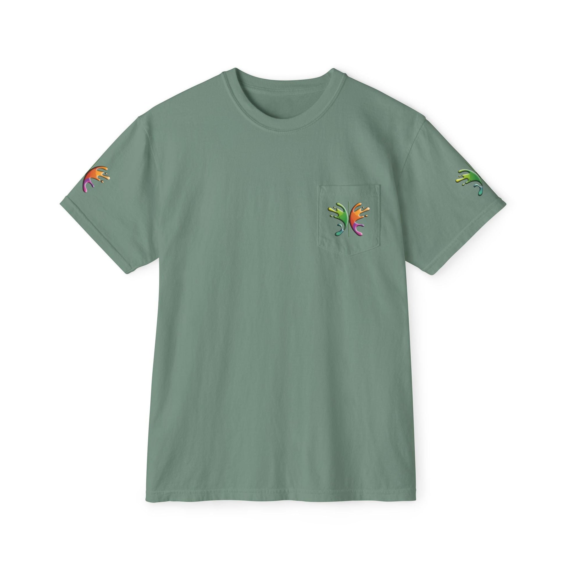 Unisex Garment-Dyed - Pocket T-Shirt Rebound Made for Everyday ComfortUnisex Garment-Dyed - Pocket T-Shirt Rebound Made for Everyday Comfort