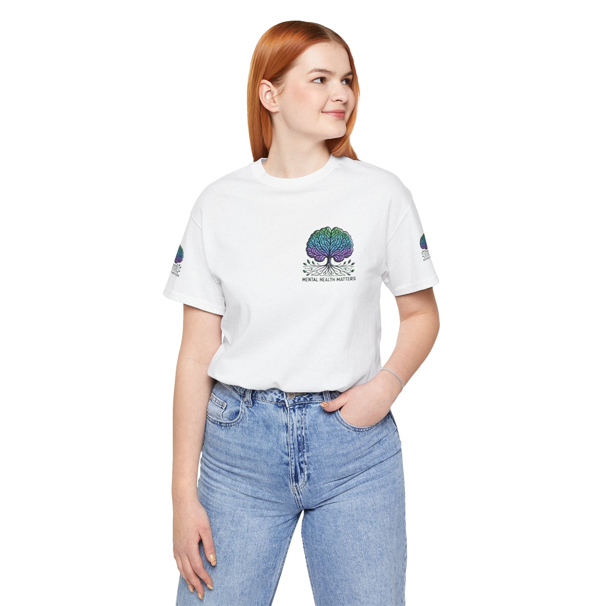 Unisex Jersey Short Sleeve T-shirt – Mental Health Matters Soft Comfy