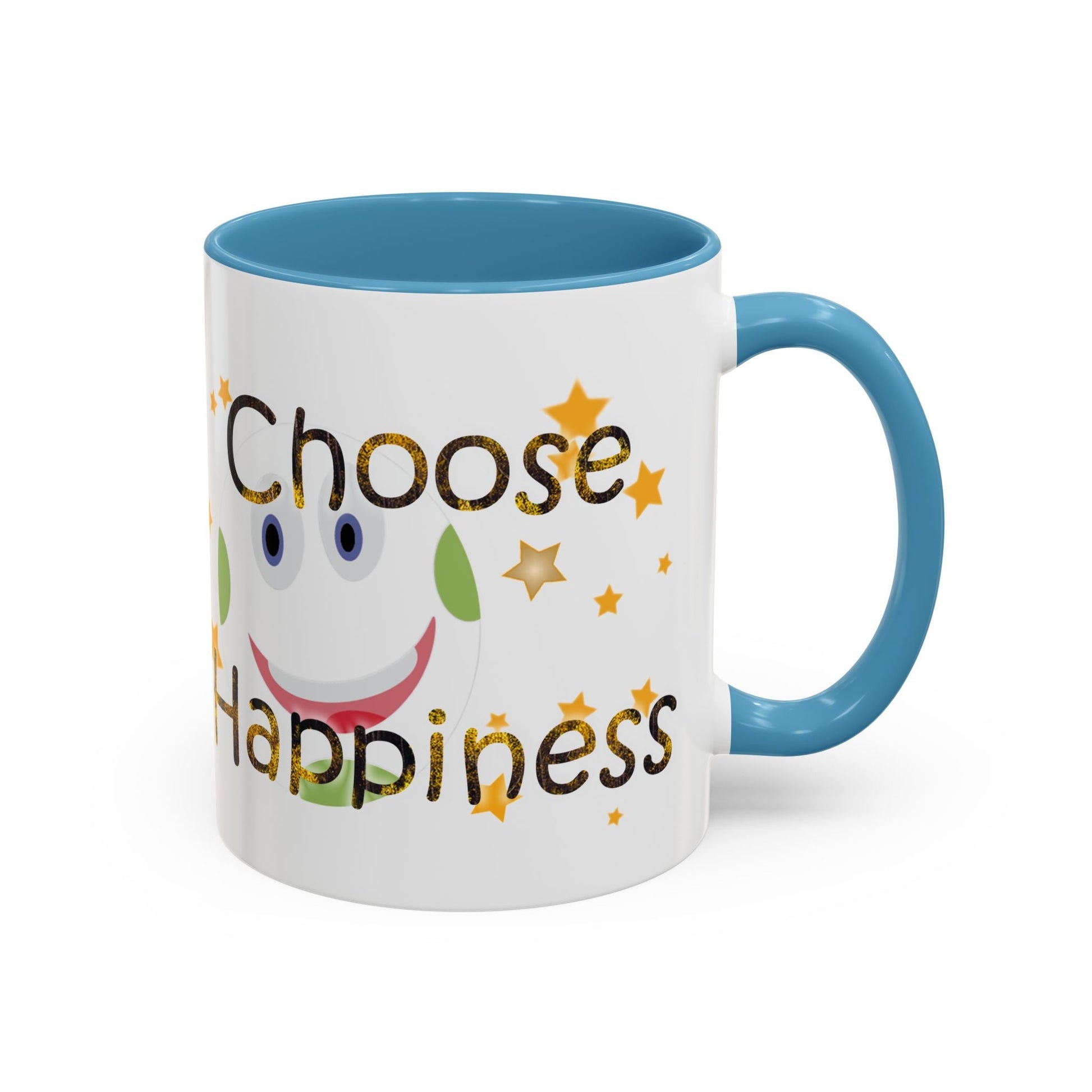 Accent Coffee Mug - Stylish Ceramic Mug 11 & 15oz Bold Color Contrast