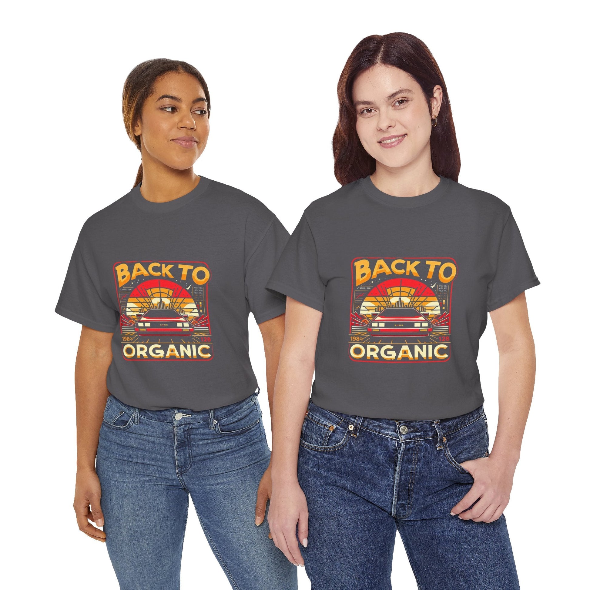Unisex Heavy Cotton T-shirt - Classic Comfort, Style Back to Organic