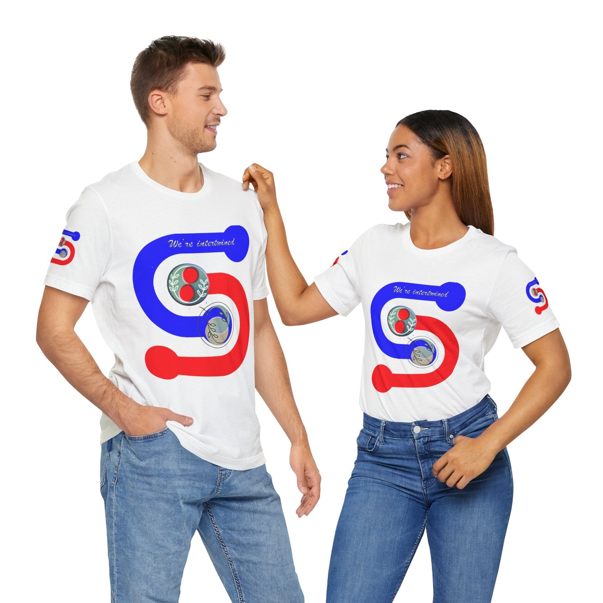 Unisex Jersey Short Sleeve T-shirt - We're Interconnected