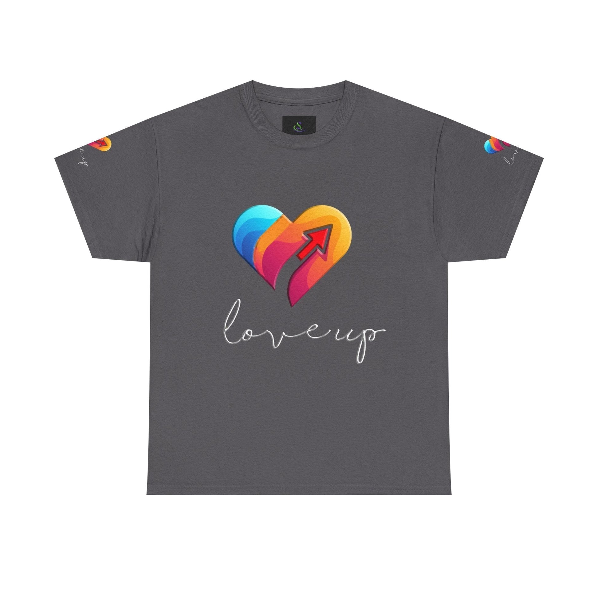 Unisex Heavy Cotton T-shirt - Love's Up Premium Comfort & Timeless Style