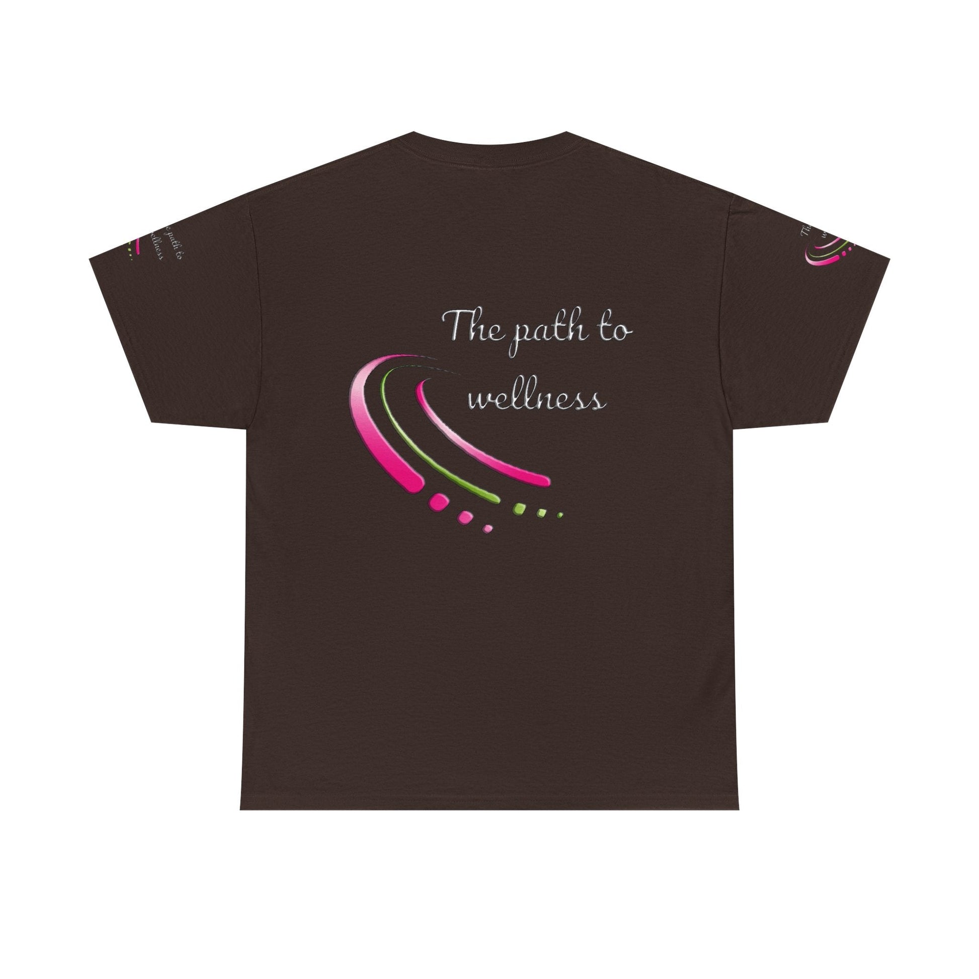 Unisex Welllness Heavy Cotton T-shirt - The Path To Wellness  Everyday