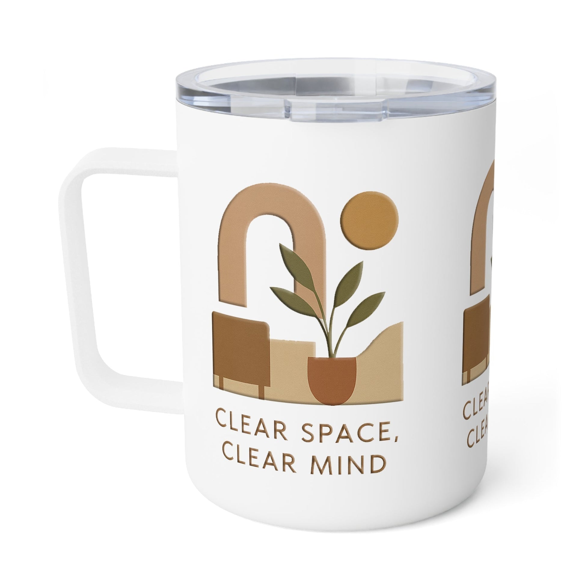 Insulated Coffee Mug – Clean Space Keep Drinks Warm & Regardn-Free