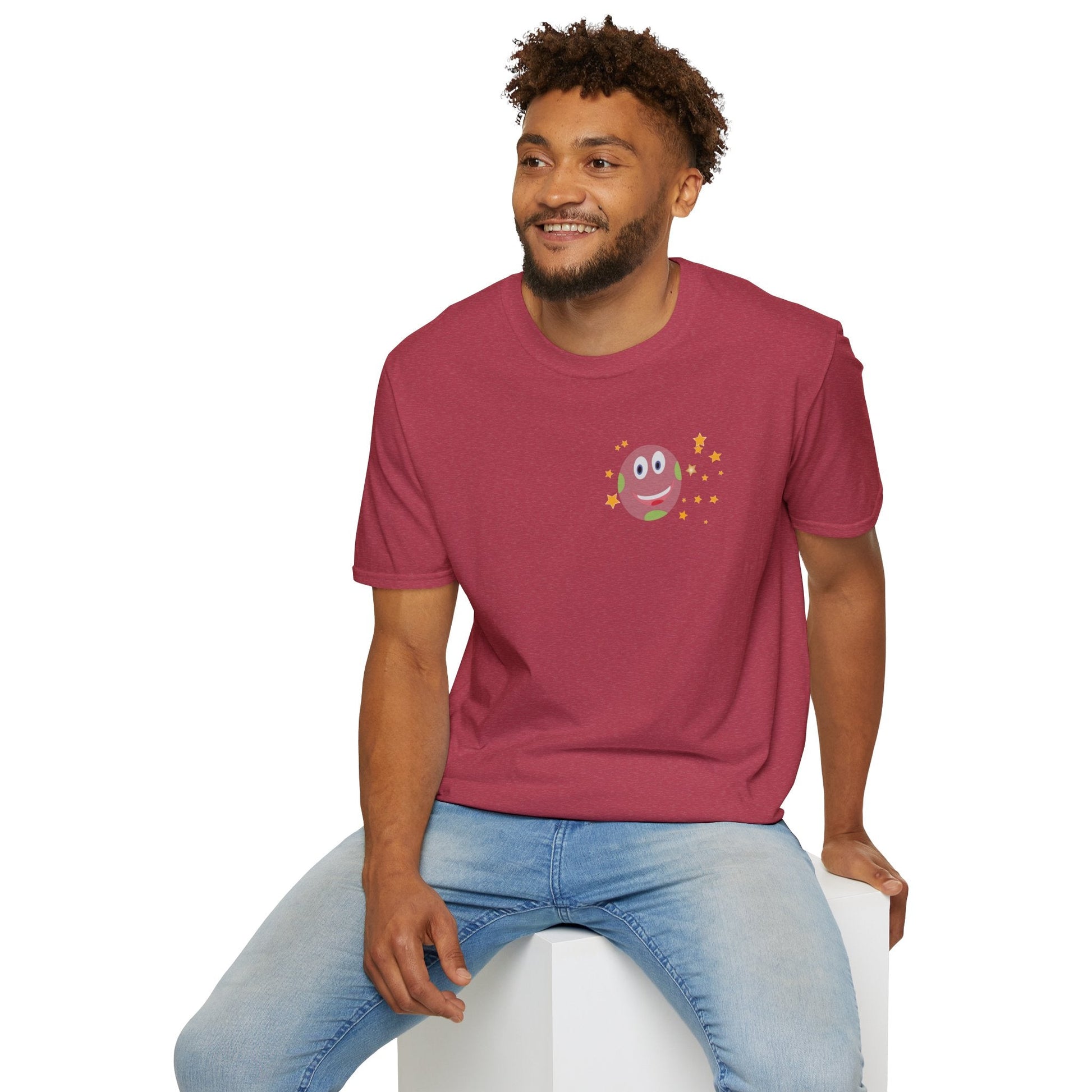 Unisex Softstyle t-shirt - Choose Happiness And Stay Positive