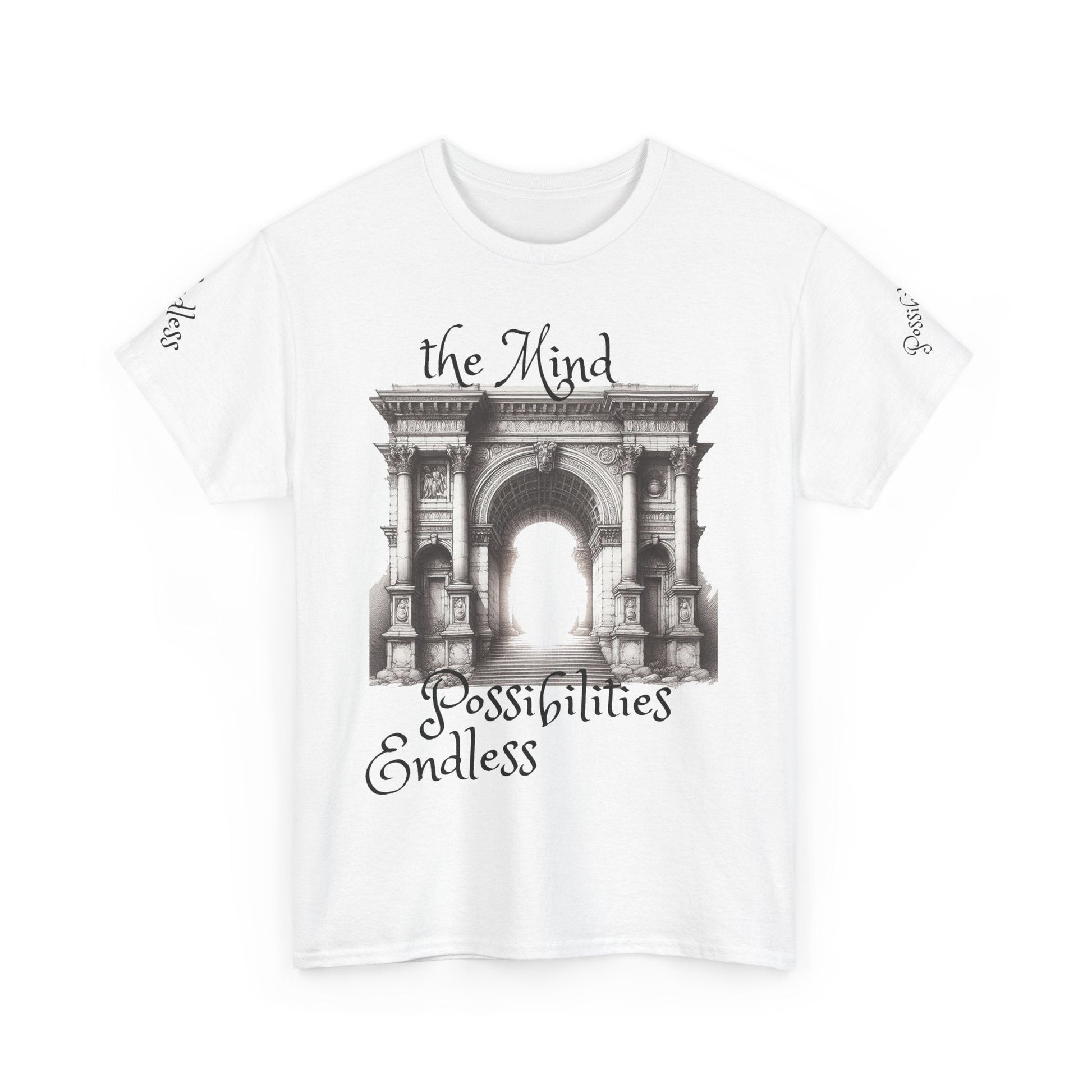 Unisex Heavy Cotton T-shirt - The Mind - Endless Possibilities Endless