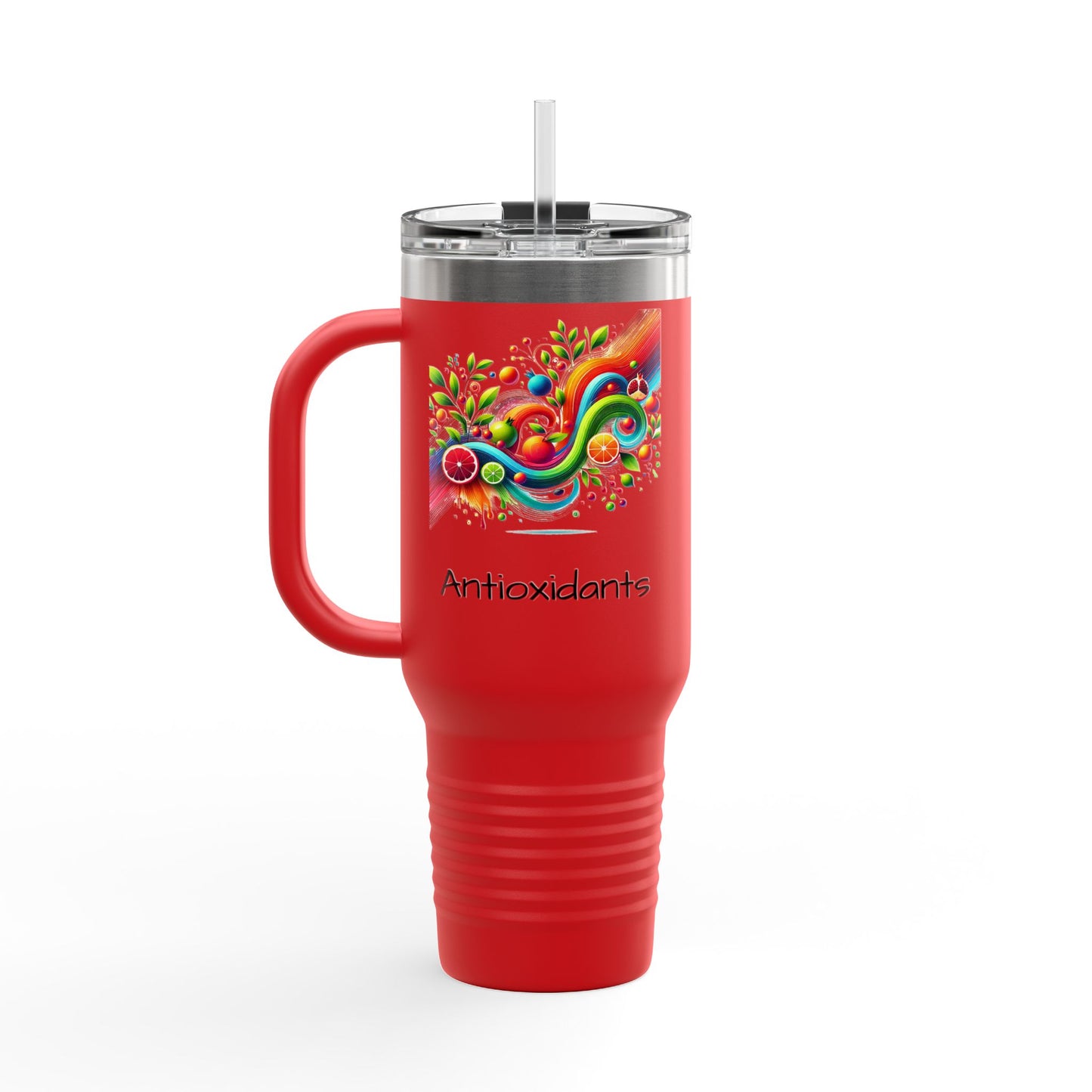 Insulated Travel Mug, 40oz"Antioxidants"