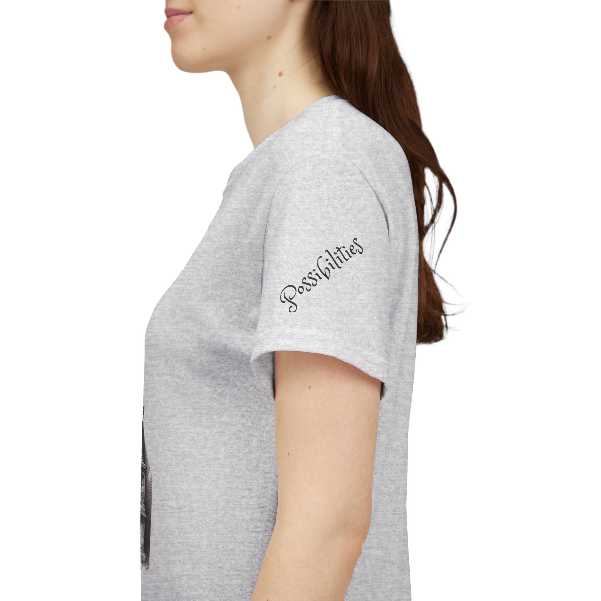 Unisex Heavy Cotton T-shirt - The Mind - Endless Possibilities Endless