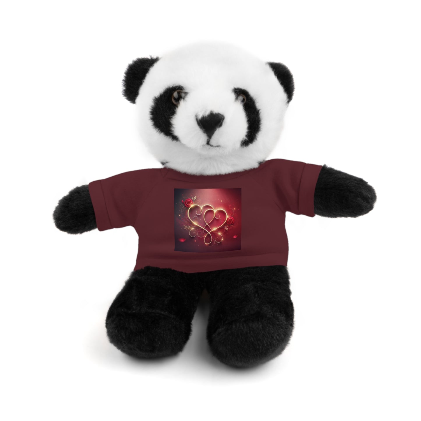 Stuffed Animals with Tee Valentine Day