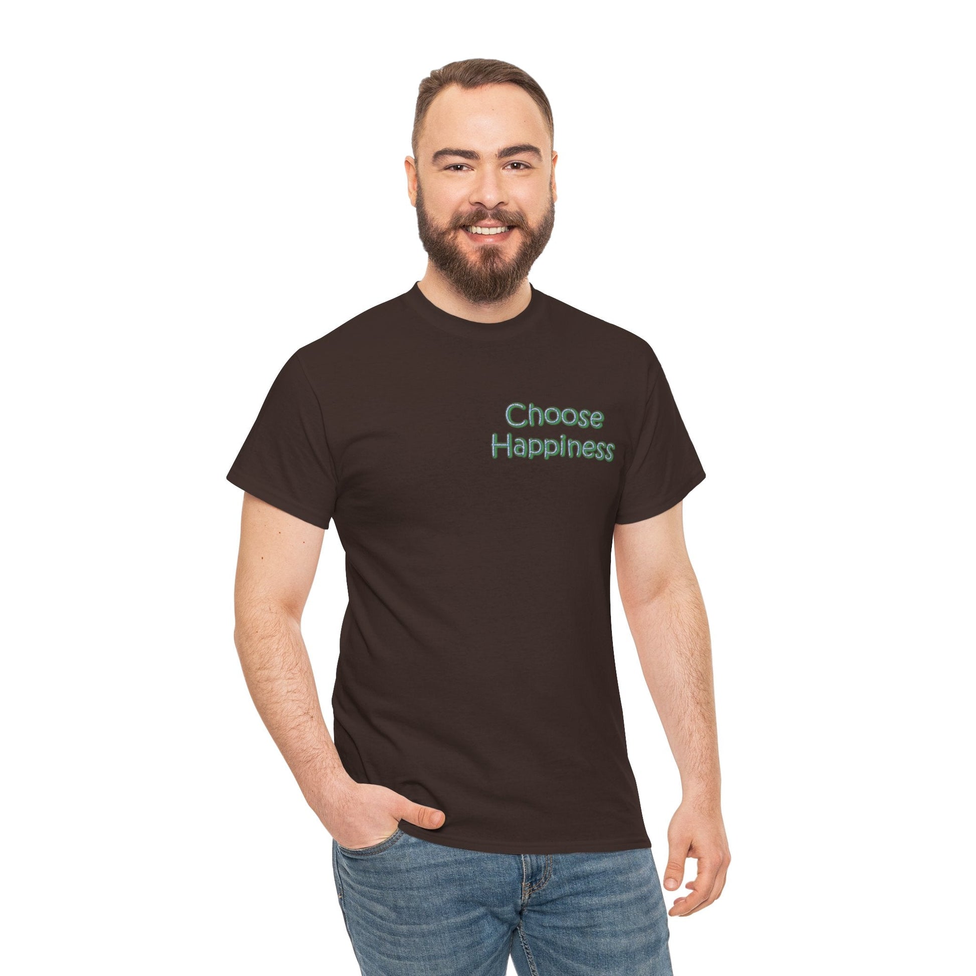 Unisex Heavy Cotton T-shirt - Radiate Positivity Its Free