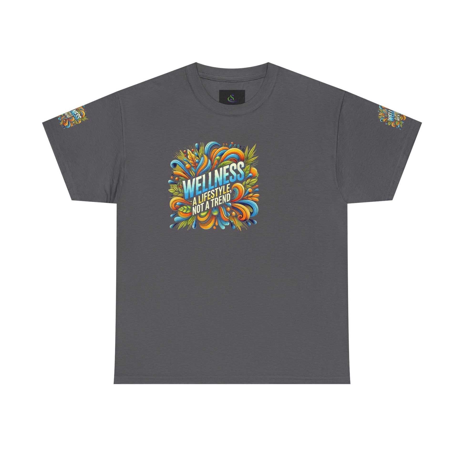 Unisex Heavy Cotton T-shirt - Wellness Is A Lifestyle Not A Trend