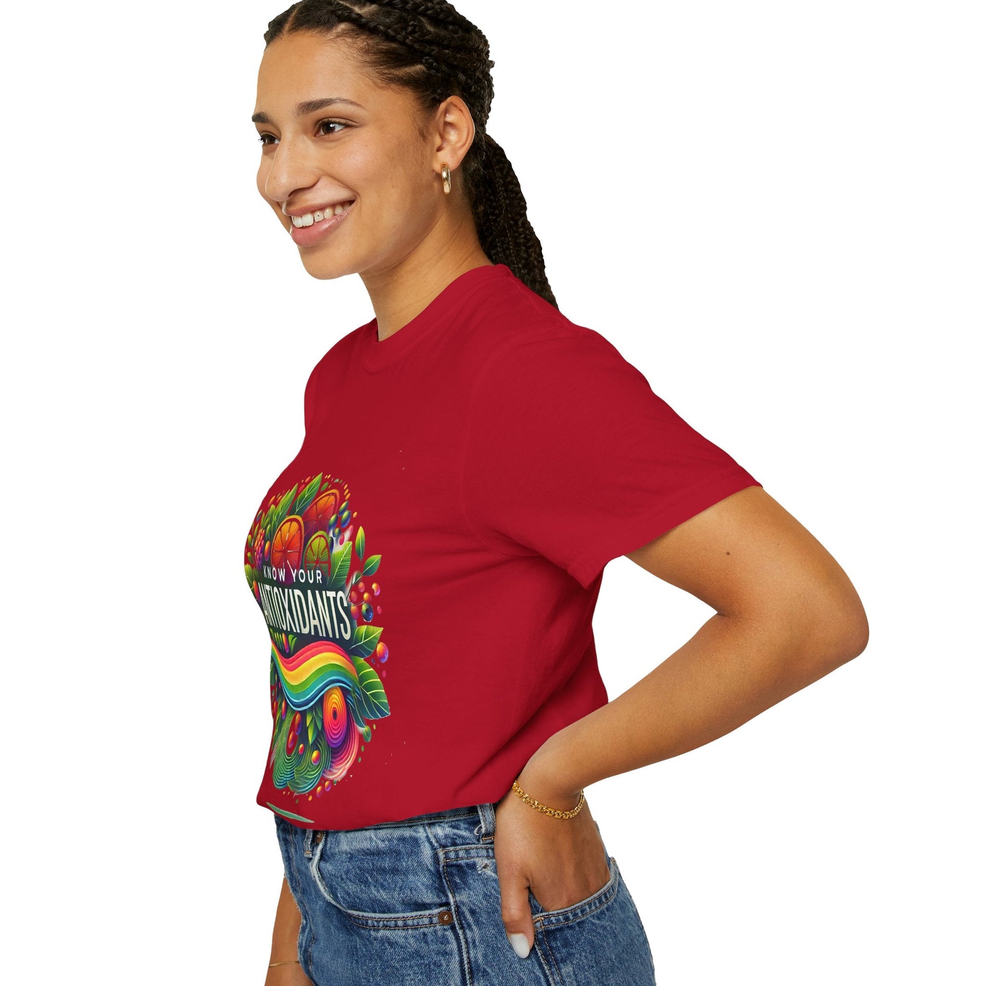 Unisex Garment-Dyed T-shirt Know Your Antioxidants Feel the Power