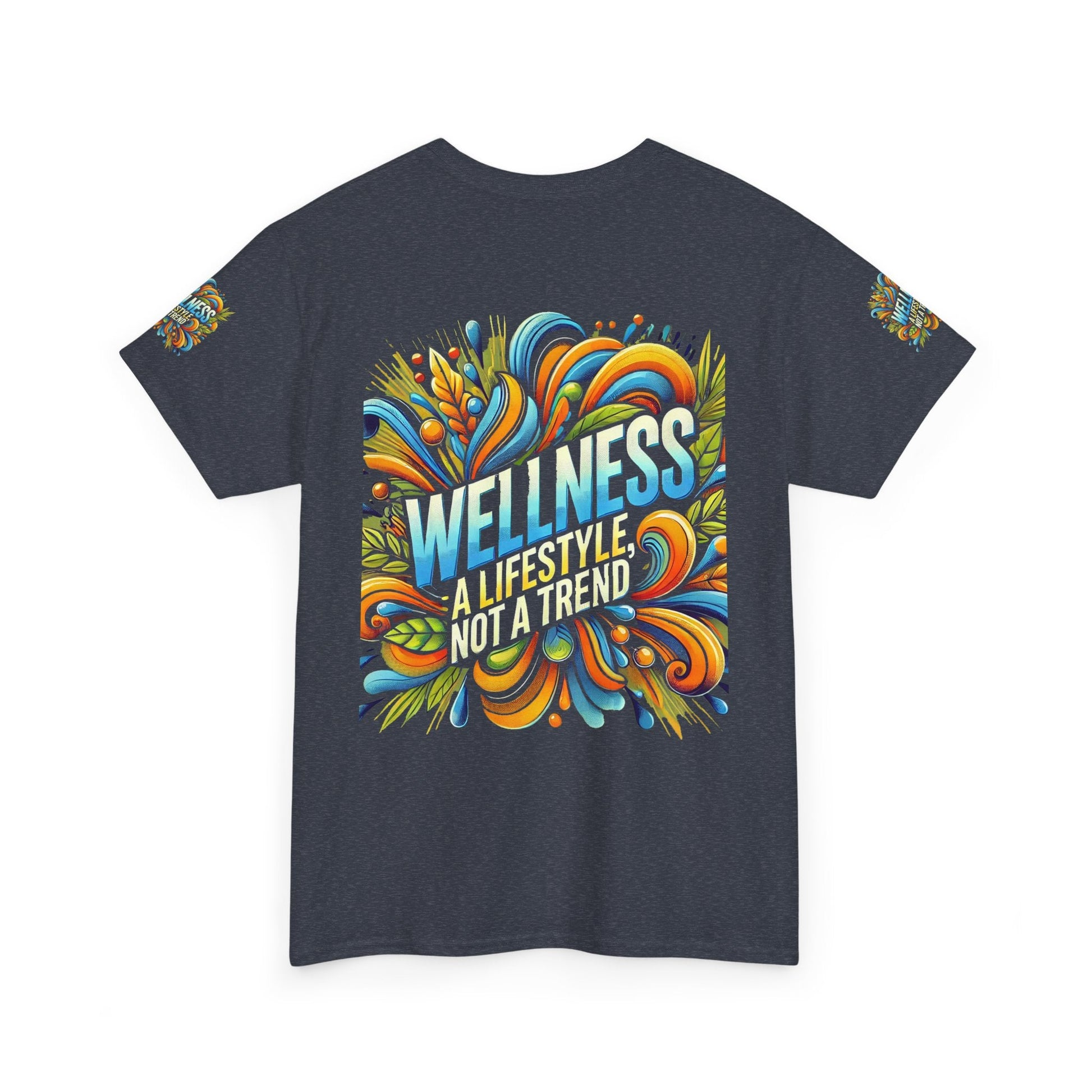 Unisex Heavy Cotton T-shirt - Wellness Is A Lifestyle Not A Trend