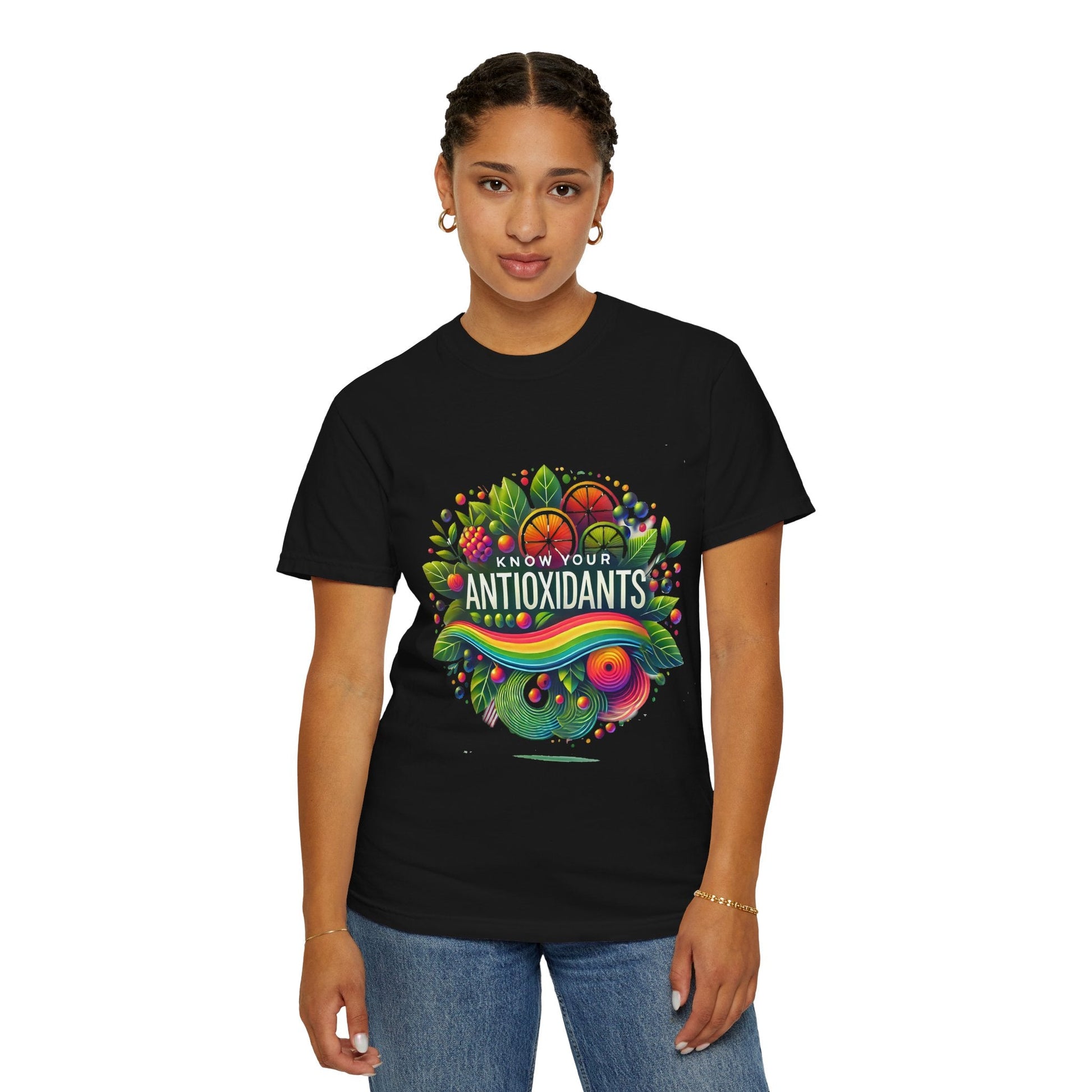 Unisex Garment-Dyed T-shirt Know Your Antioxidants Feel the Power