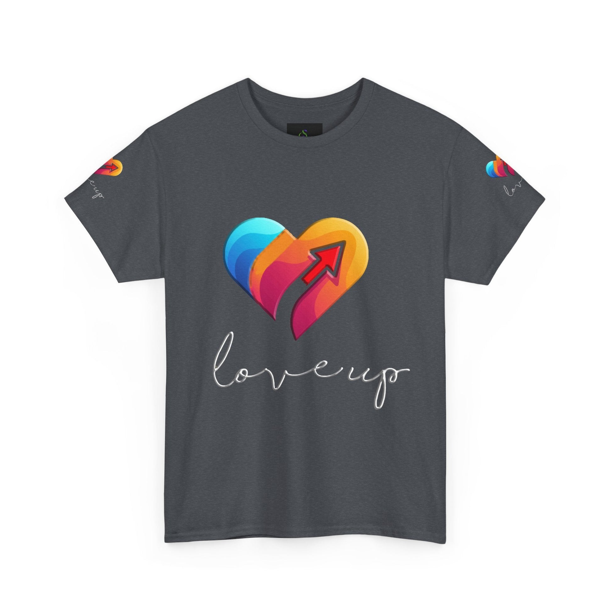 Unisex Heavy Cotton T-shirt - Love's Up Premium Comfort & Timeless Style